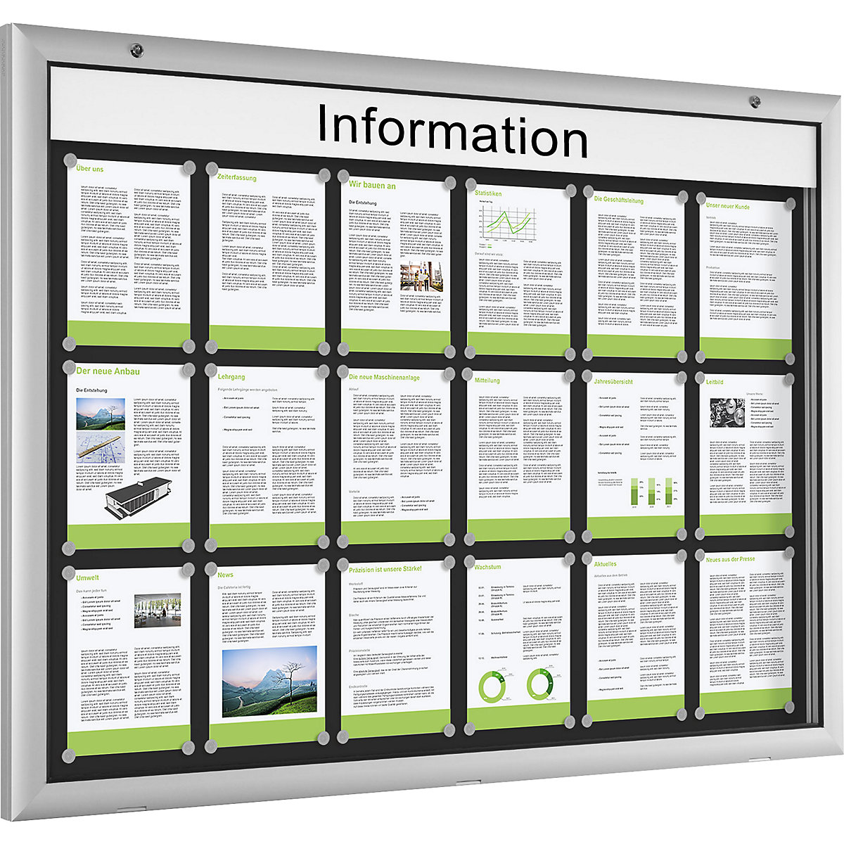 Bacheca per interni ed esterni (Foto prodotto 5)-4