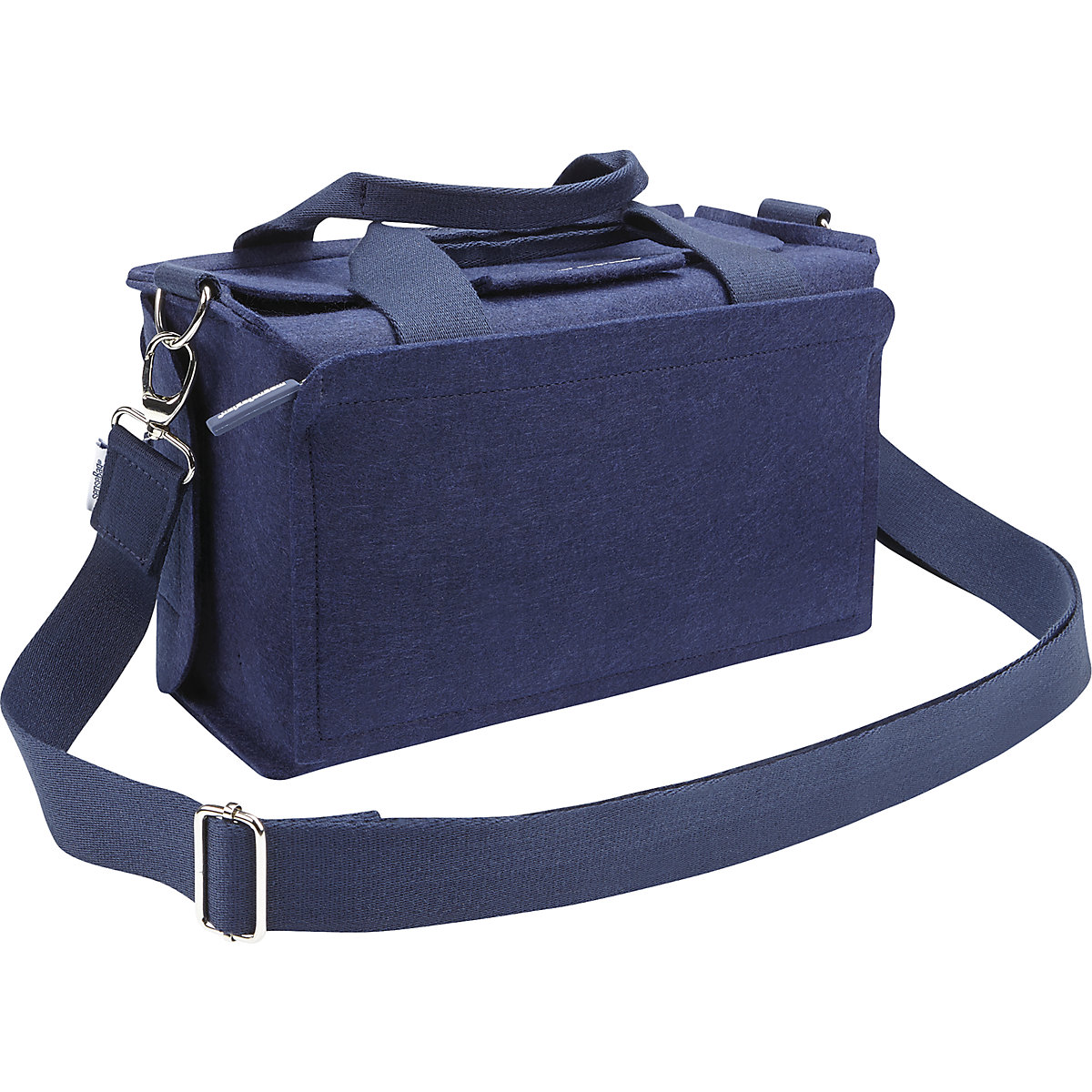 Magnetoplan Parete Espositiva Pieghevole | Feltro Blu, 181x244x20 Cm, Con Borsa Da Trasporto | Per Fiere, Presentazioni E Uffici