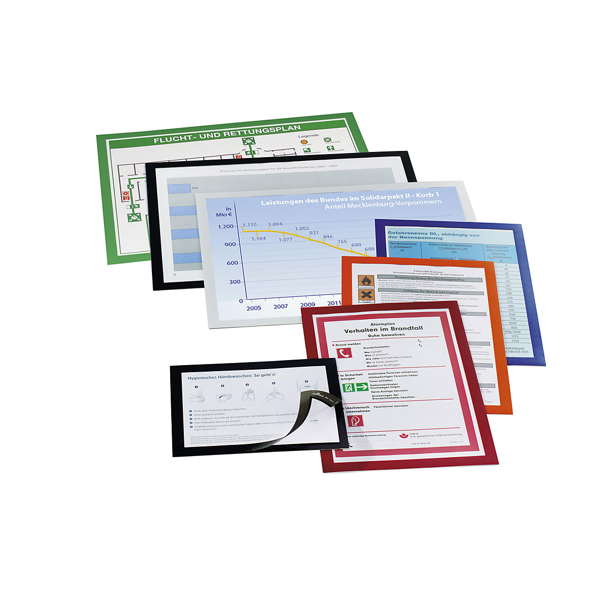 Cornice informativa DURAFRAME® – DURABLE (Foto prodotto 5)-4