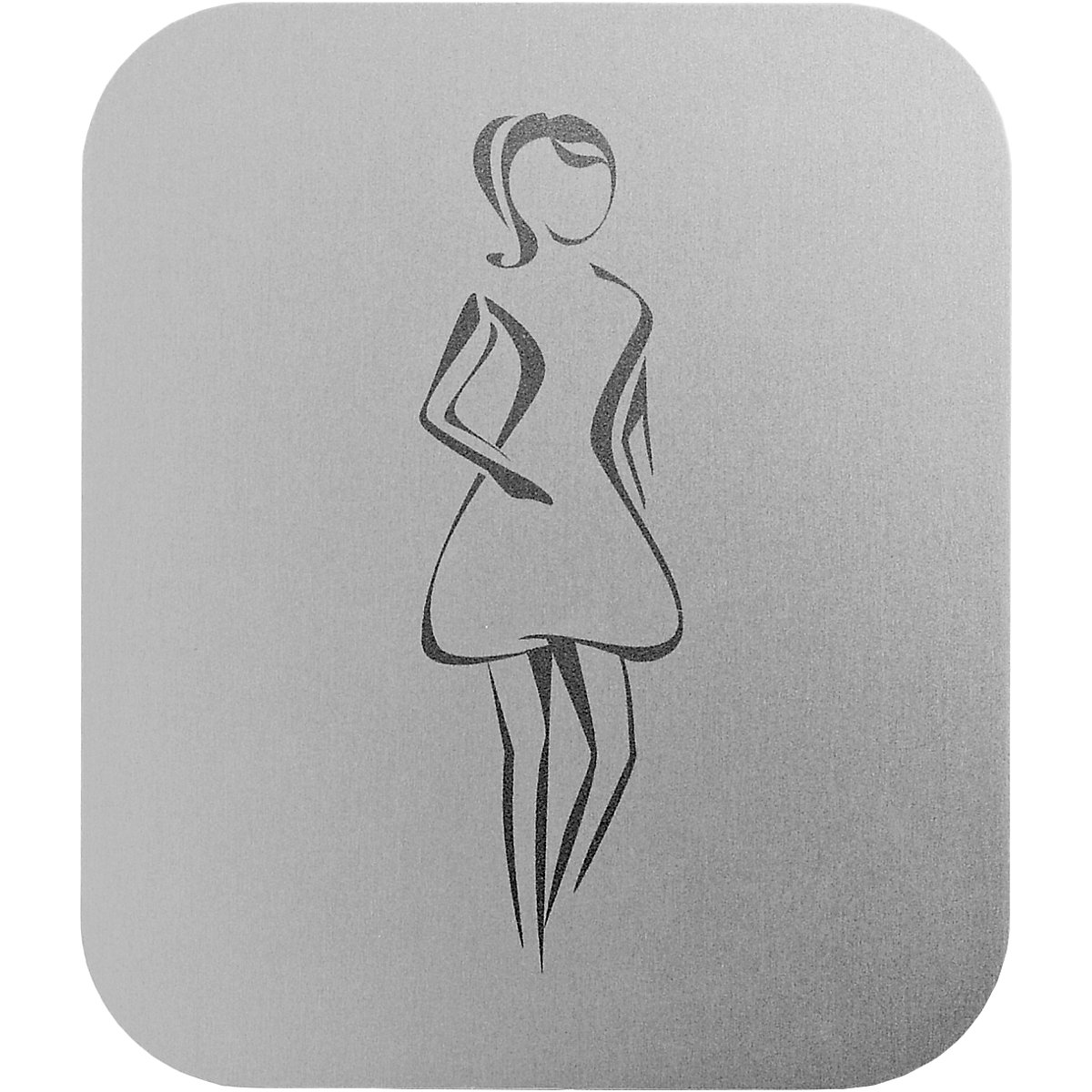 Targa per porta di toilette – AIR-WOLF