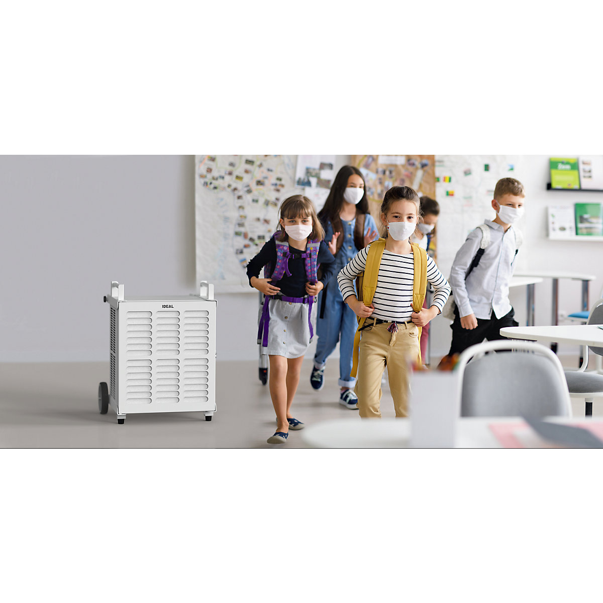 Purificatore d'aria con rotelle HERCULES H14 – IDEAL (Foto prodotto 12)-11