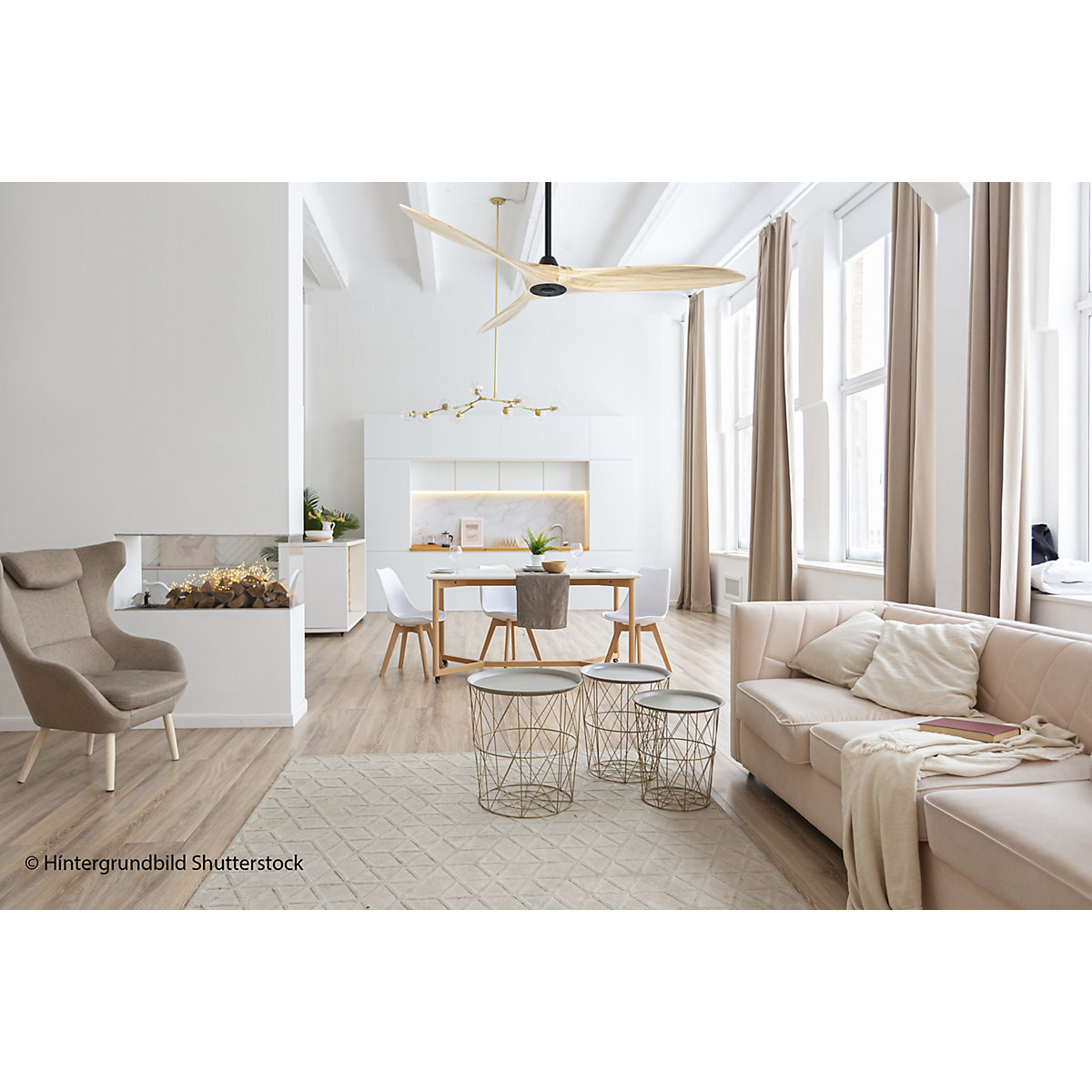 Ventilatore a soffitto ECO AIRSCREW (Foto prodotto 5)-4