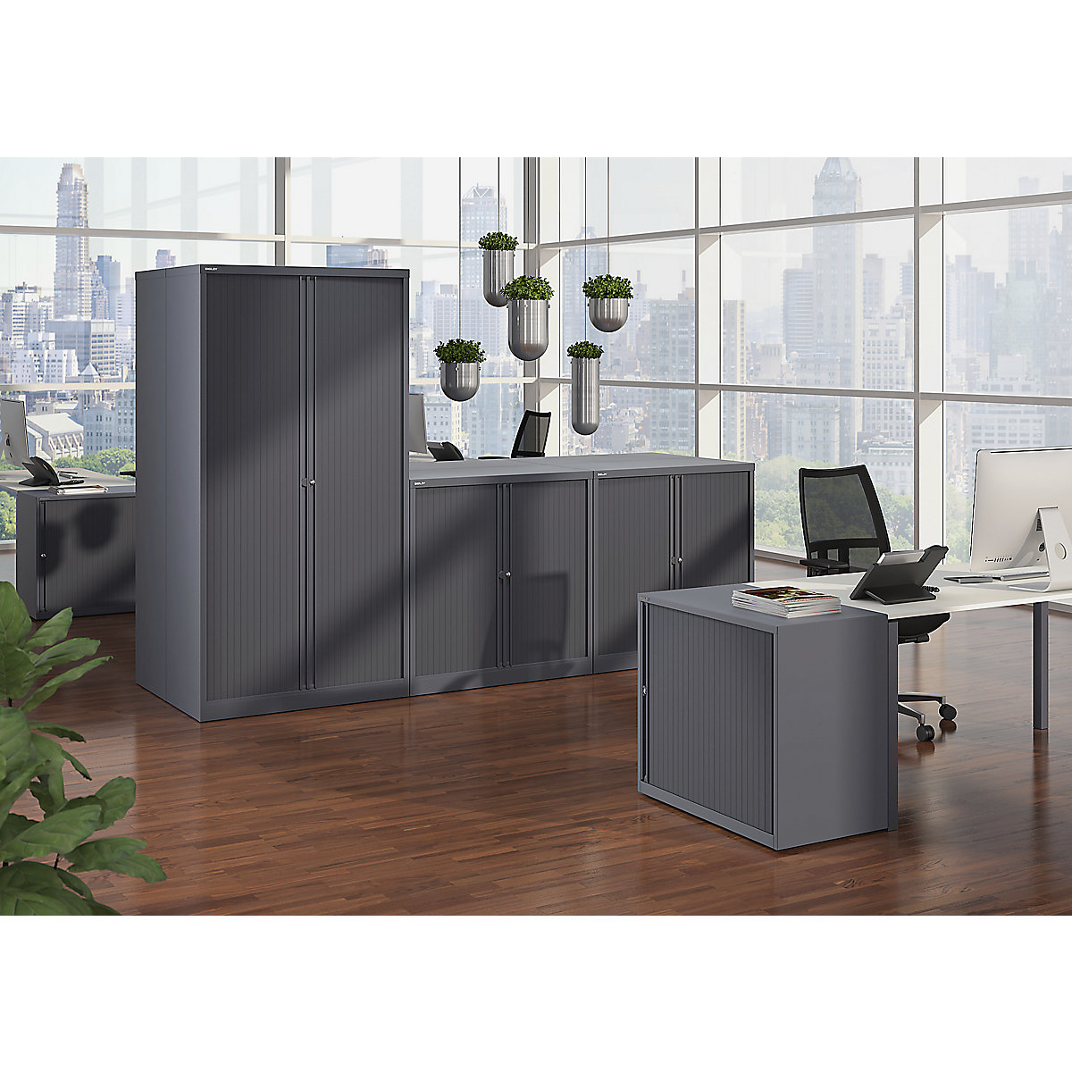 Armadio con serranda ESSENTIALS – BISLEY (Foto prodotto 2)-1