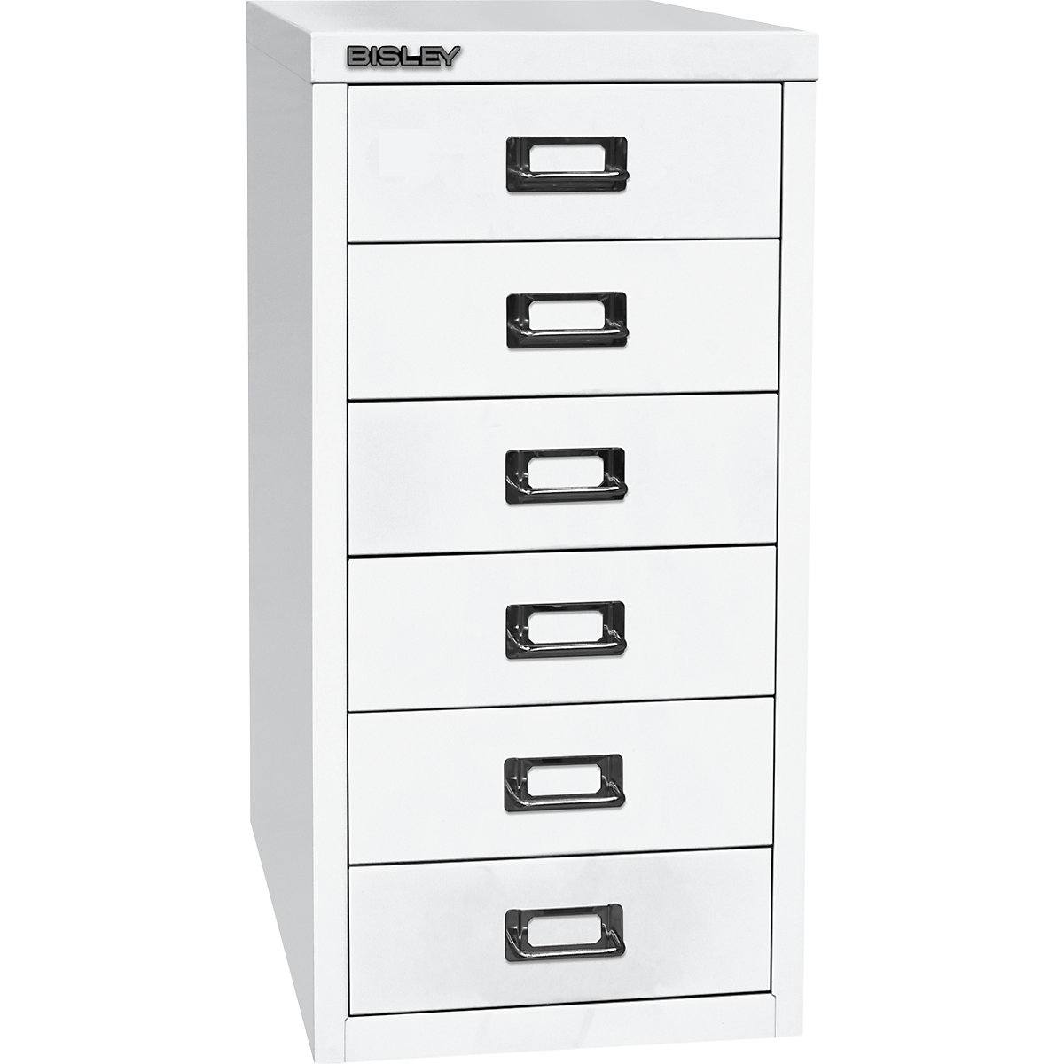 MultiDrawer™ della 29ª serie – BISLEY, UNI A4, 6 cassetti, bianco traffico-1