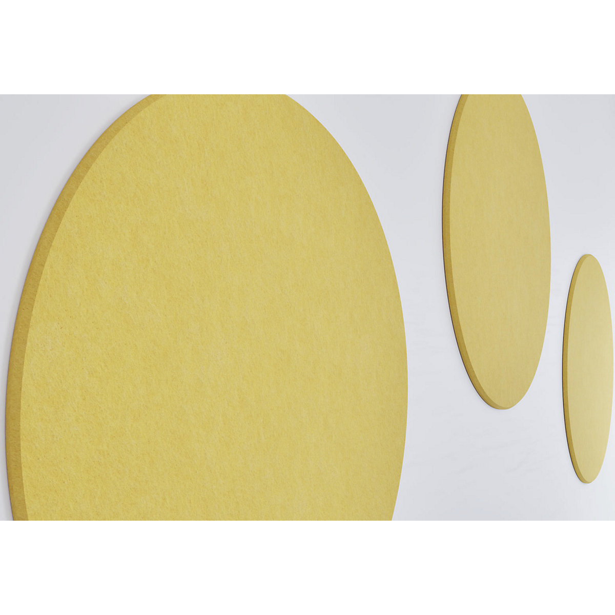 Pannello fonoassorbente da soffitto, feltro PET – eurokraft basic (Foto prodotto 18)-17