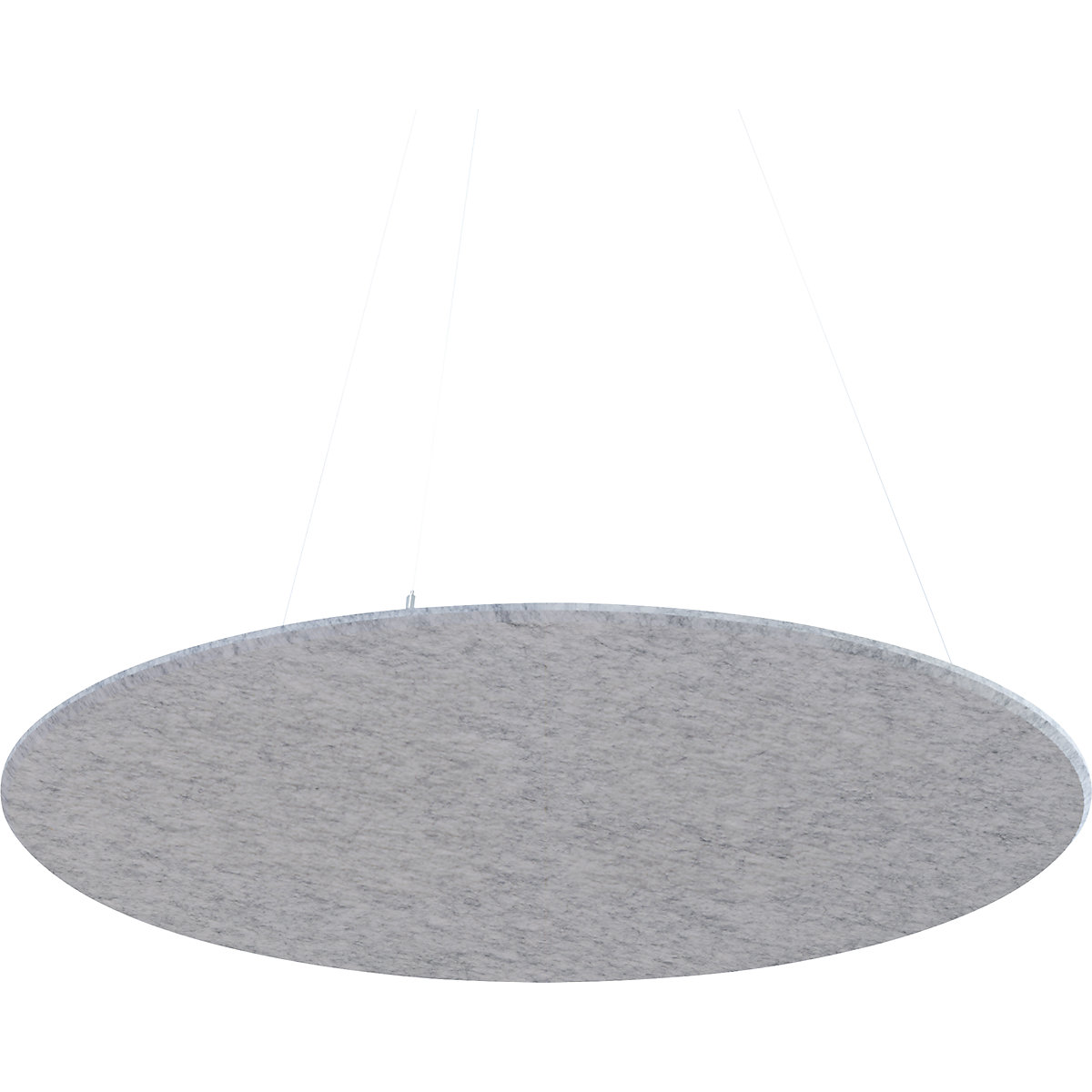 Pannello fonoassorbente da soffitto, feltro PET – eurokraft basic (Foto prodotto 13)-12