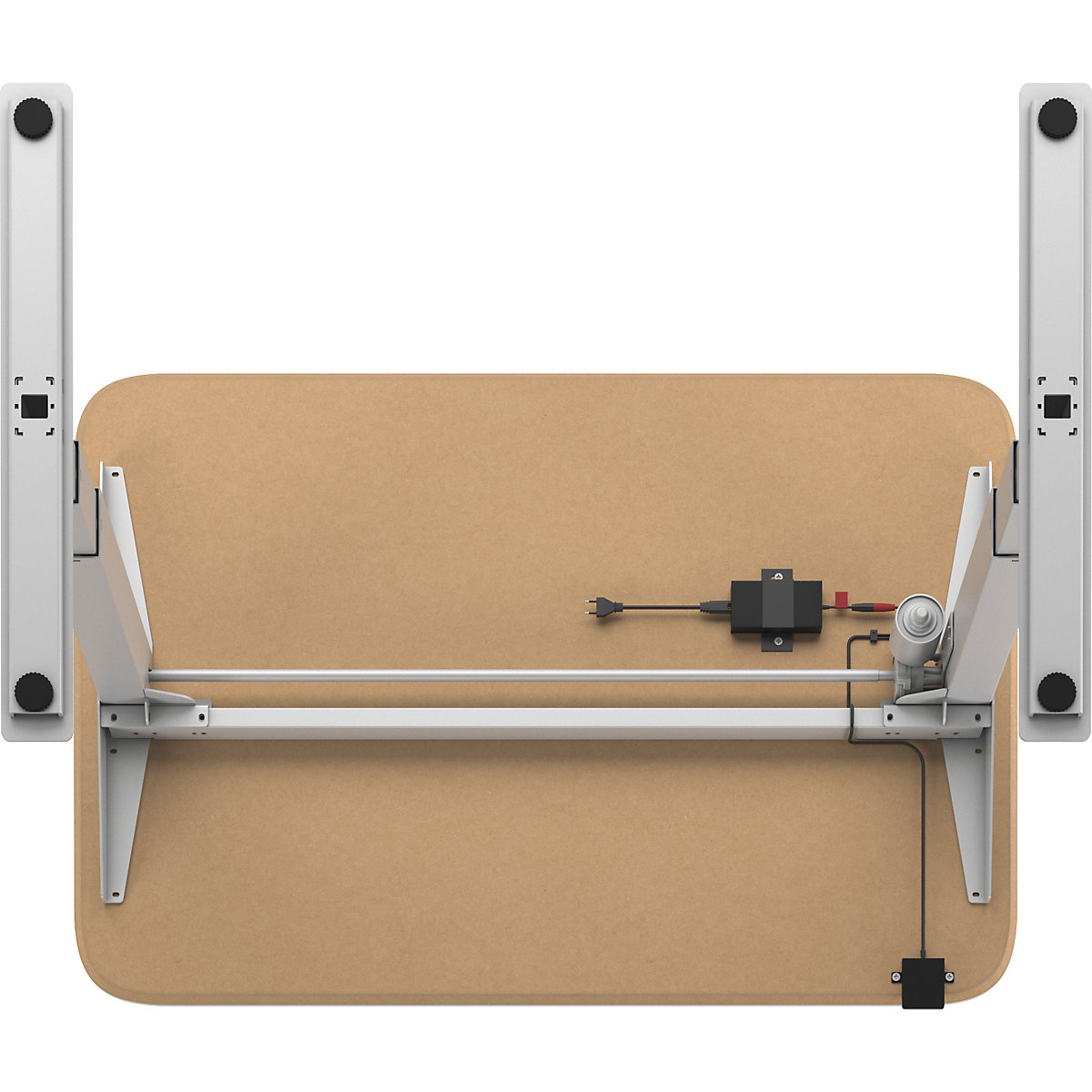 Scrivania Atlanta Trend, regolabile elettricamente in altezza (Foto prodotto 8)-7