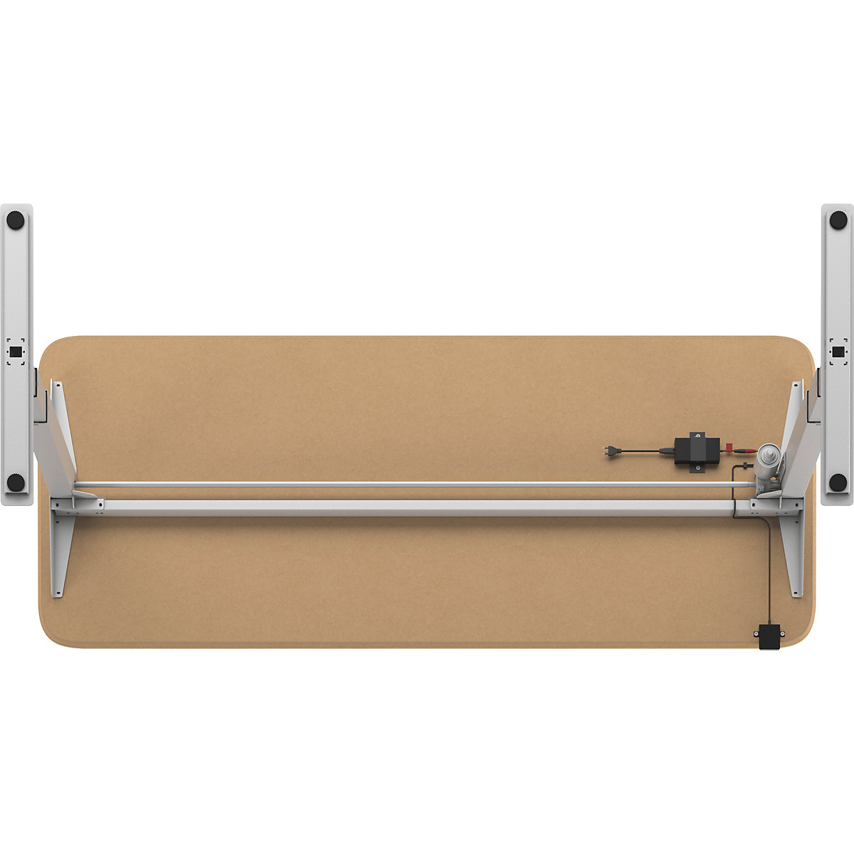 Scrivania Atlanta Trend, regolabile elettricamente in altezza (Foto prodotto 9)-8