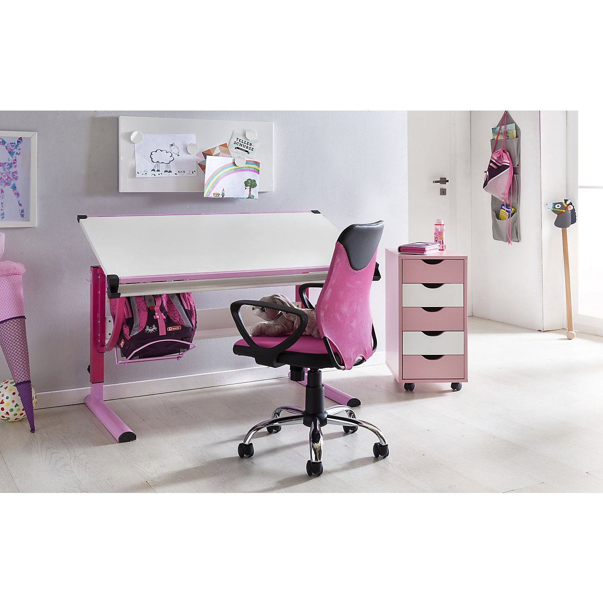 Sedia da scrivania per bambini TERNI (Foto prodotto 4)-3