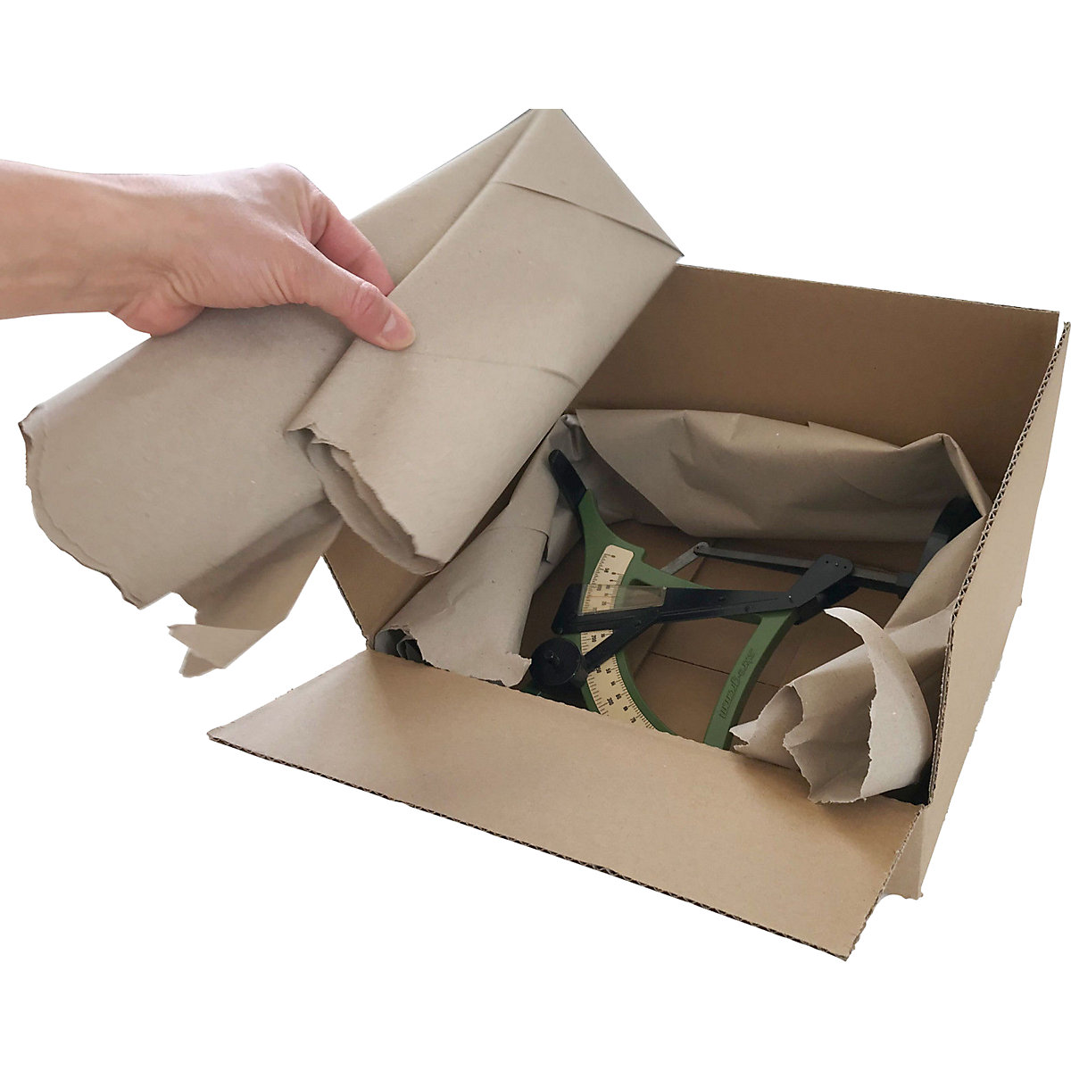 Umplutură de hârtie în cutie de carton cu distribuitor (Imagine produs 5)-4