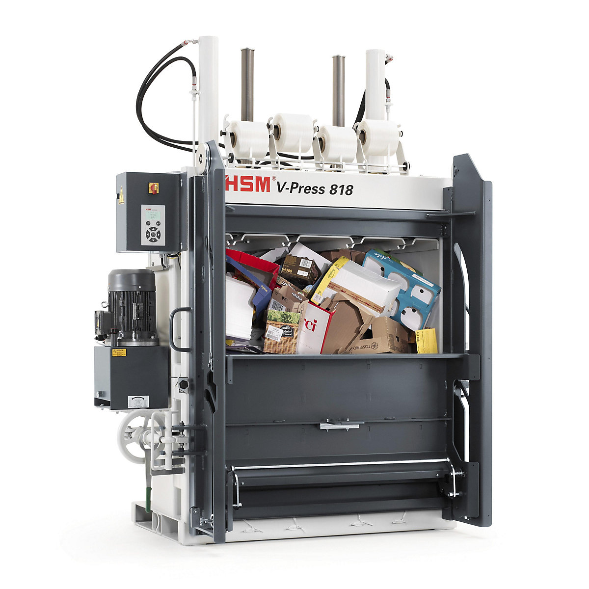 Vertikale Ballenpresse HSM