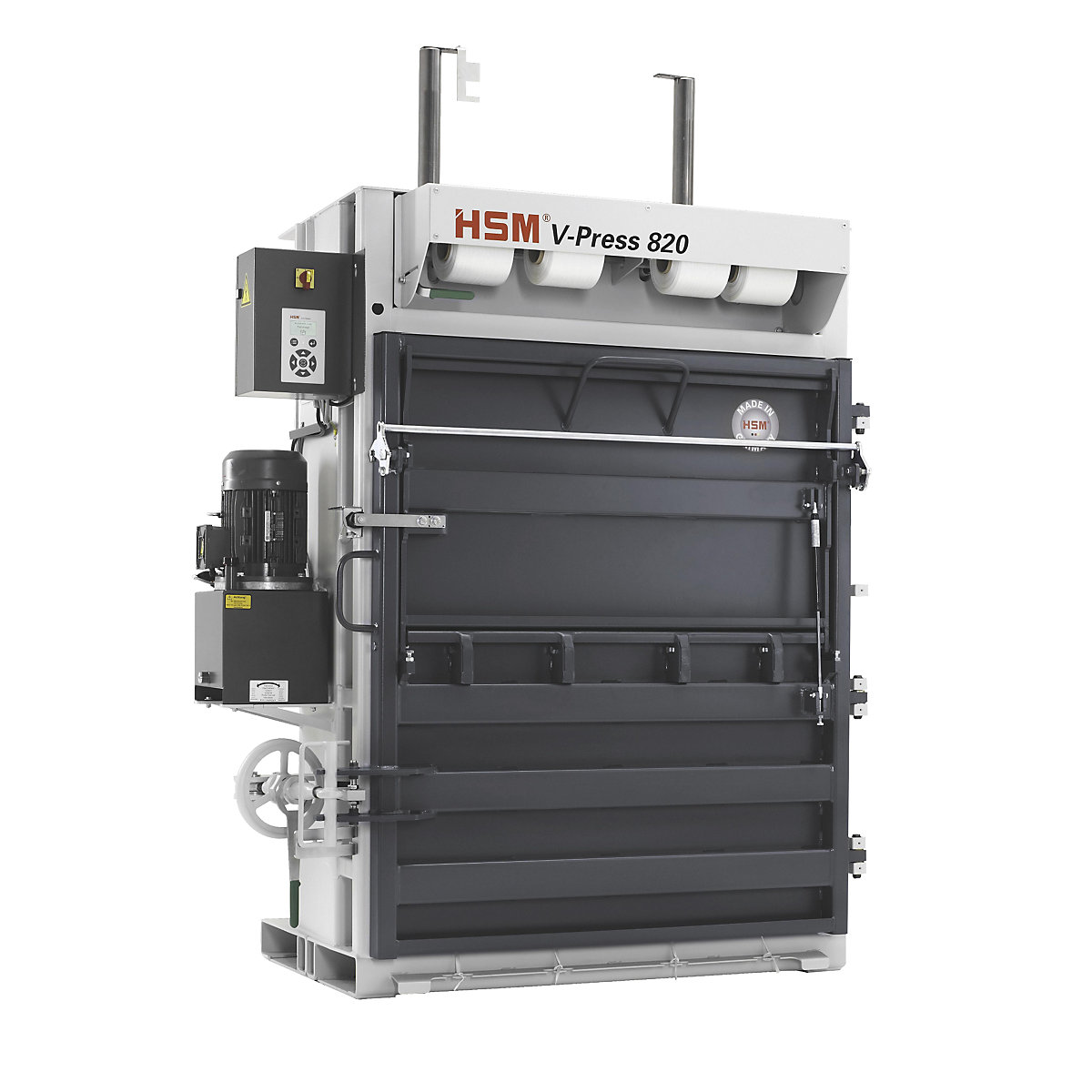 Vertikale Ballenpresse HSM