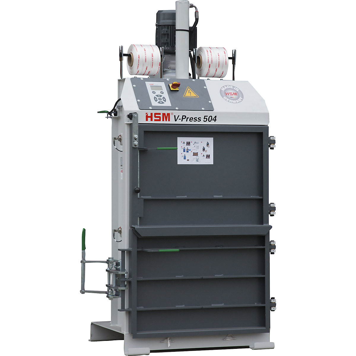 Vertikale Ballenpresse HSM