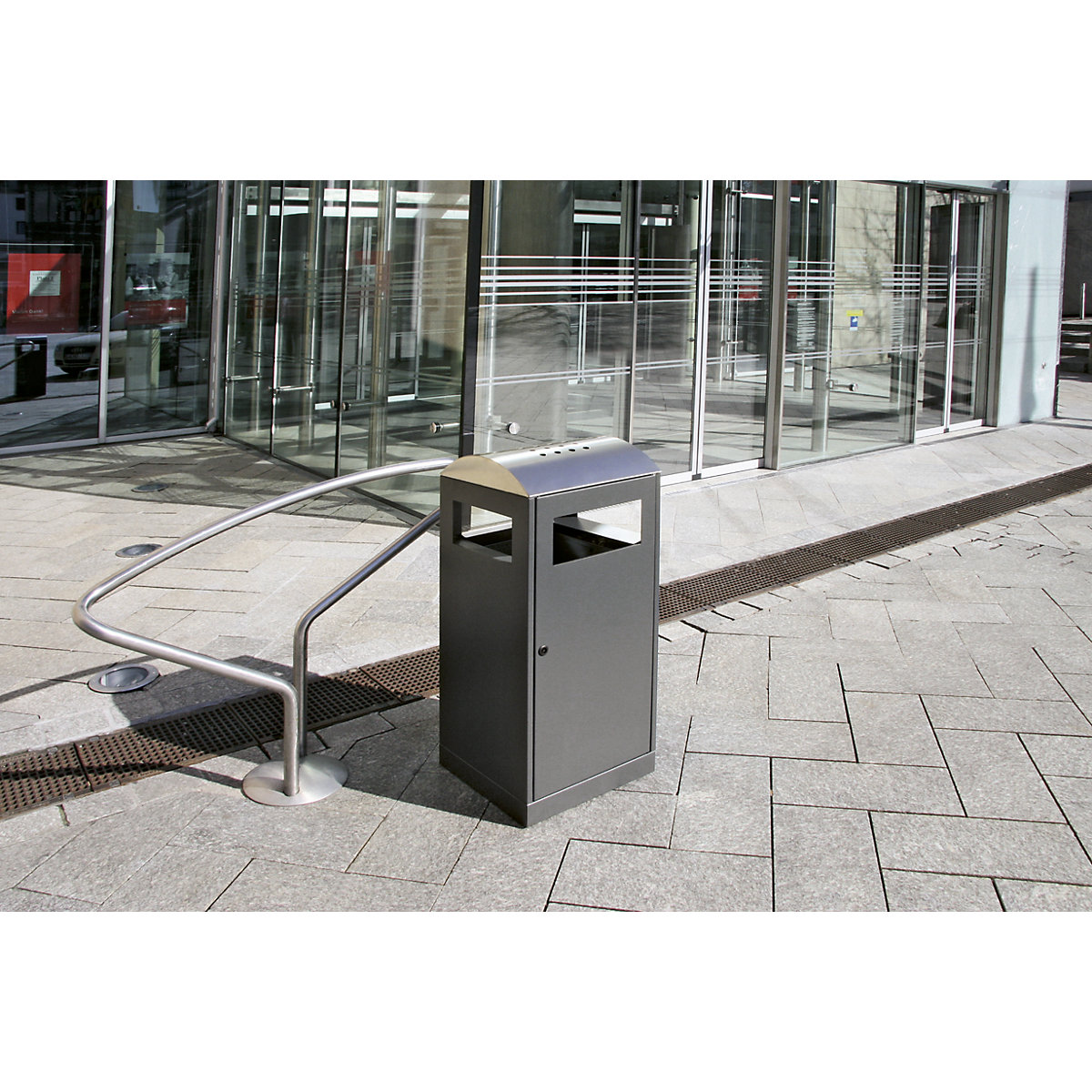 Abfallsammler mit Ascher (Produktabbildung 7)-6