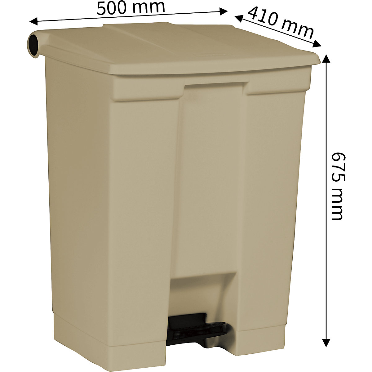 Tretabfalleimer, Industrie Rubbermaid (Produktabbildung 8)-7