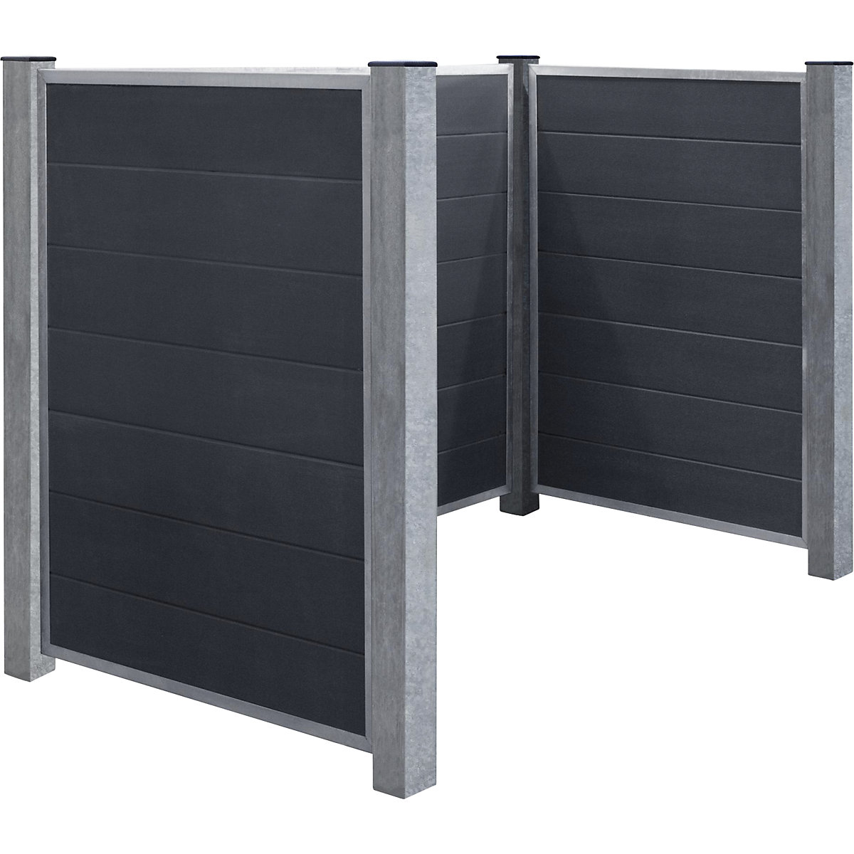 Mülltonnenabtrennung