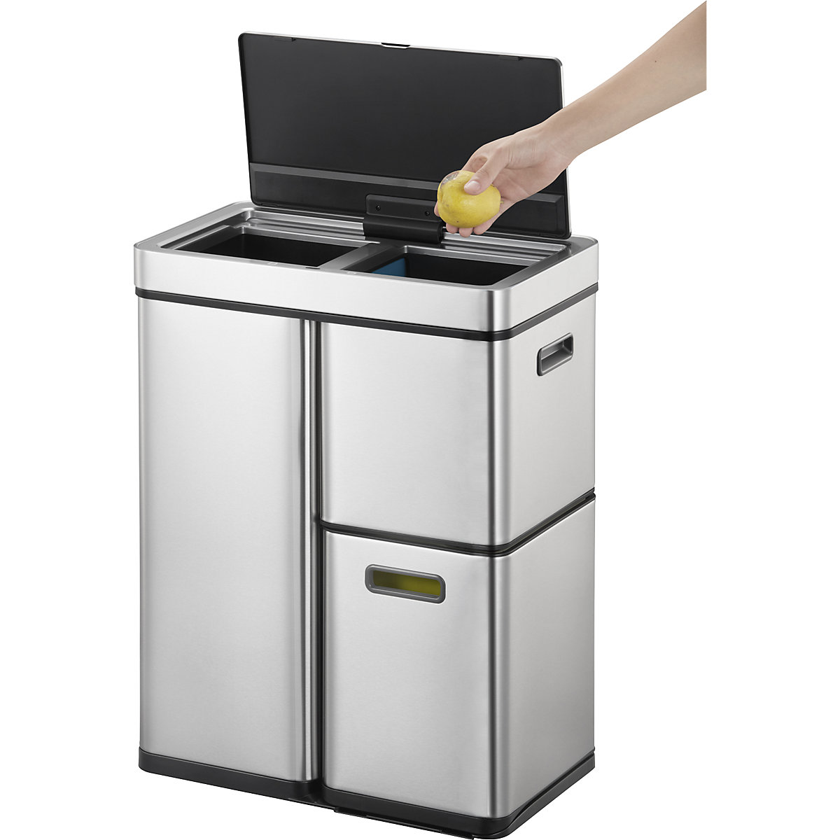 Abfalleimer mit Sensor, Edelstahl EKO (Produktabbildung 14)-13