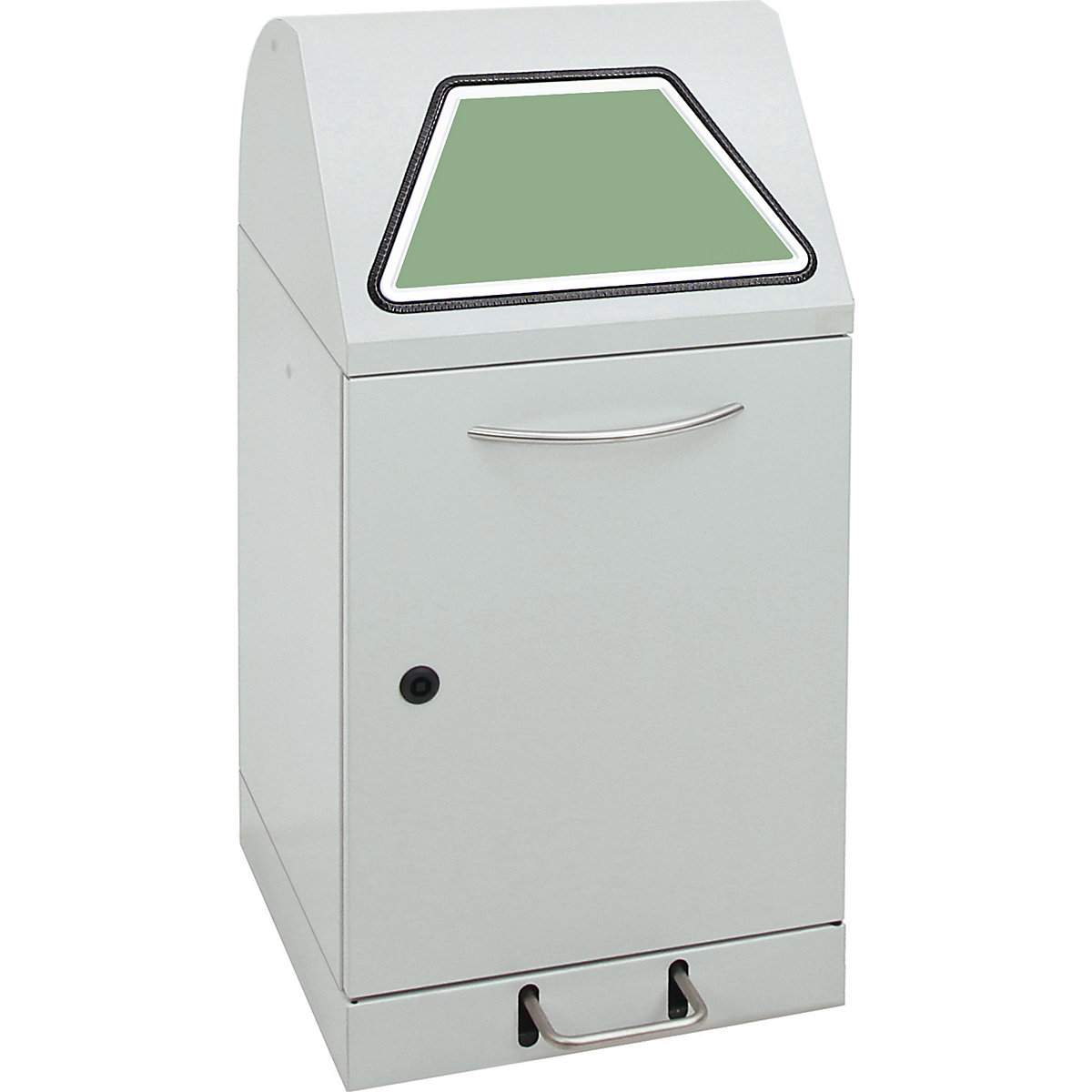 Wertstoffsammler mit Pedal