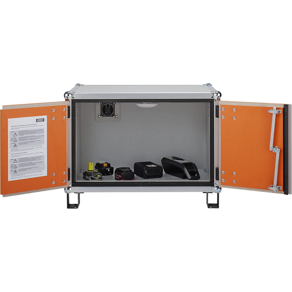 Akku-Sicherheits-Lagerschrank CEMO (Produktabbildung 4)-3