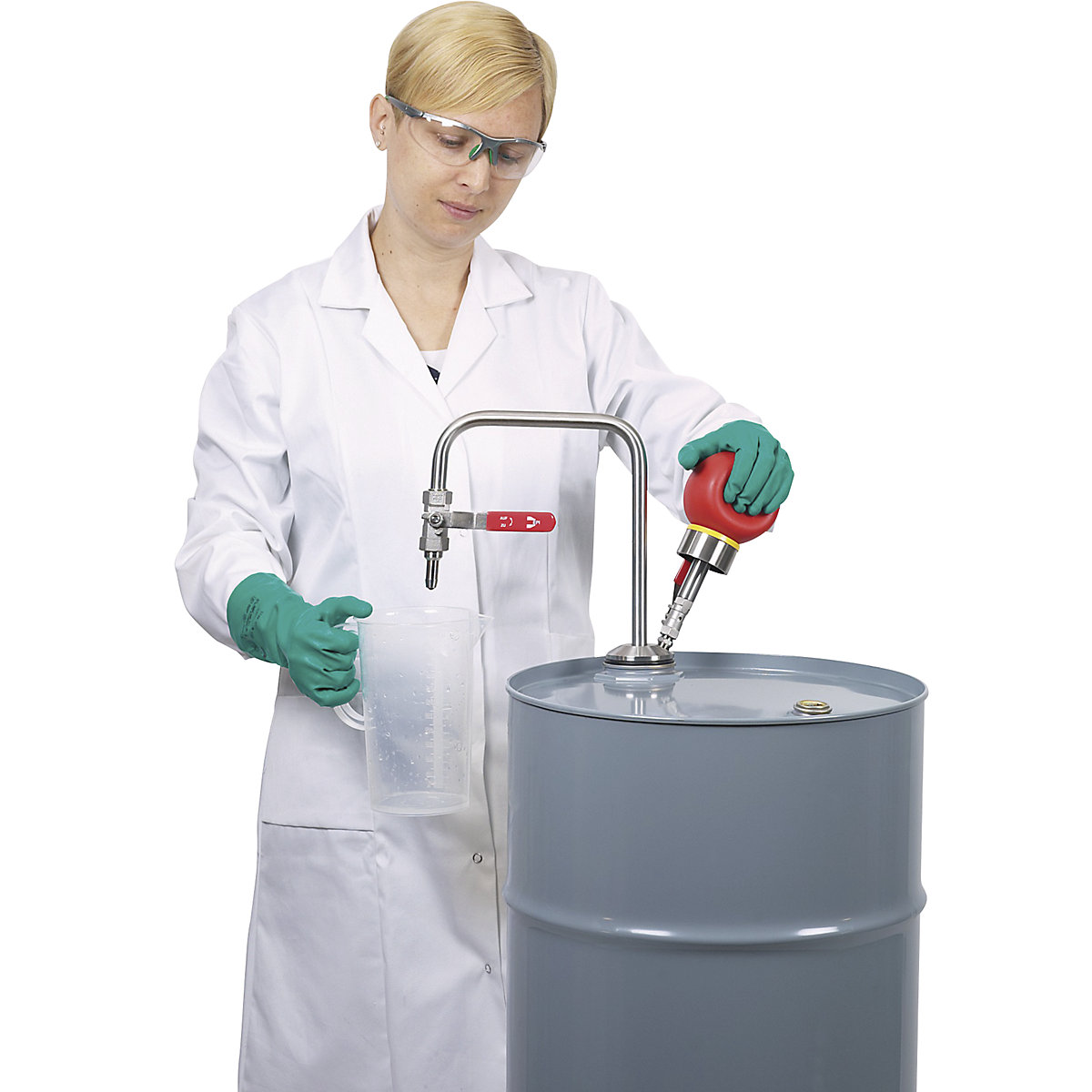 Edelstahl-Lösemittelpumpe, Handbetrieb (Produktabbildung 19)-18