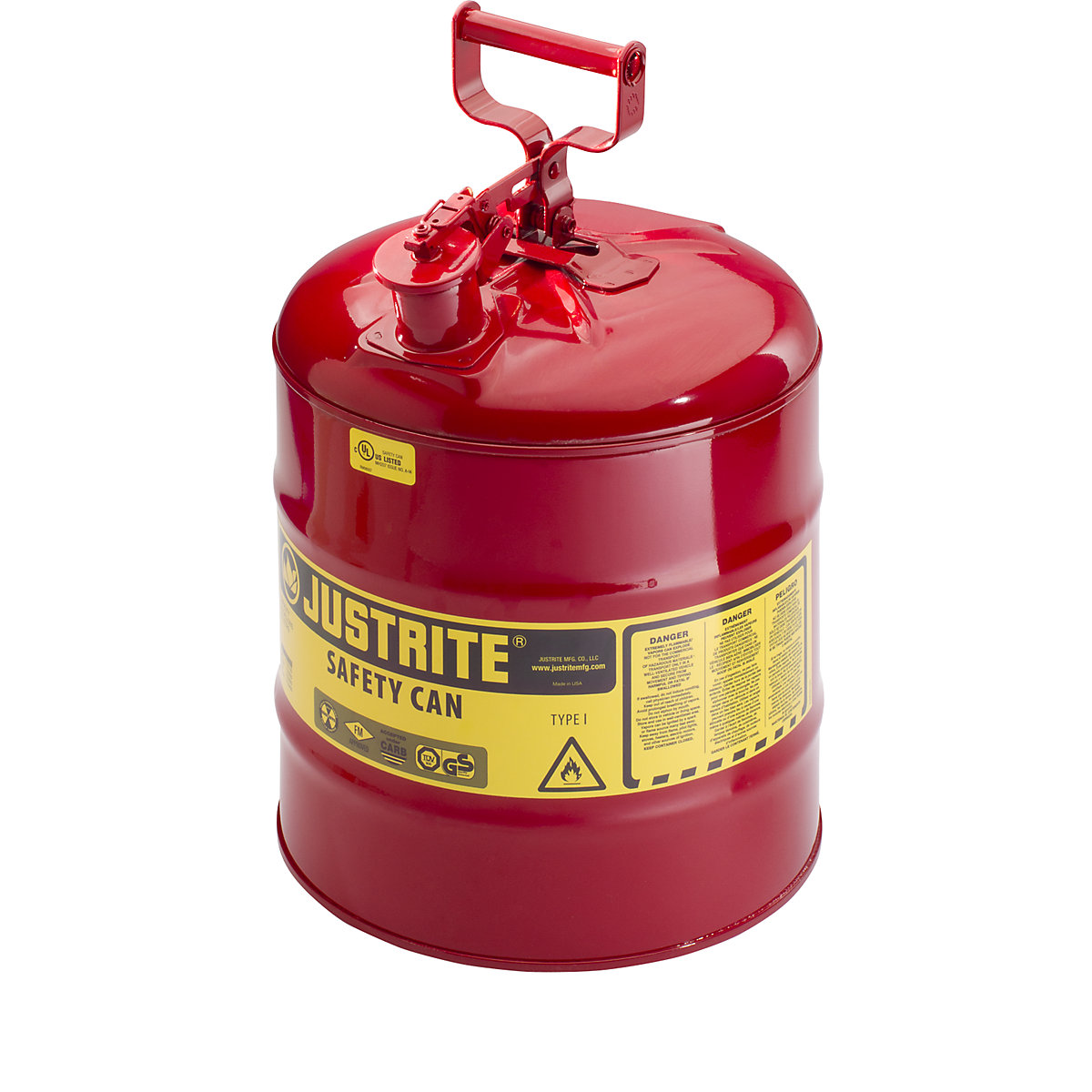 Sicherheitsbehälter aus Stahl Justrite