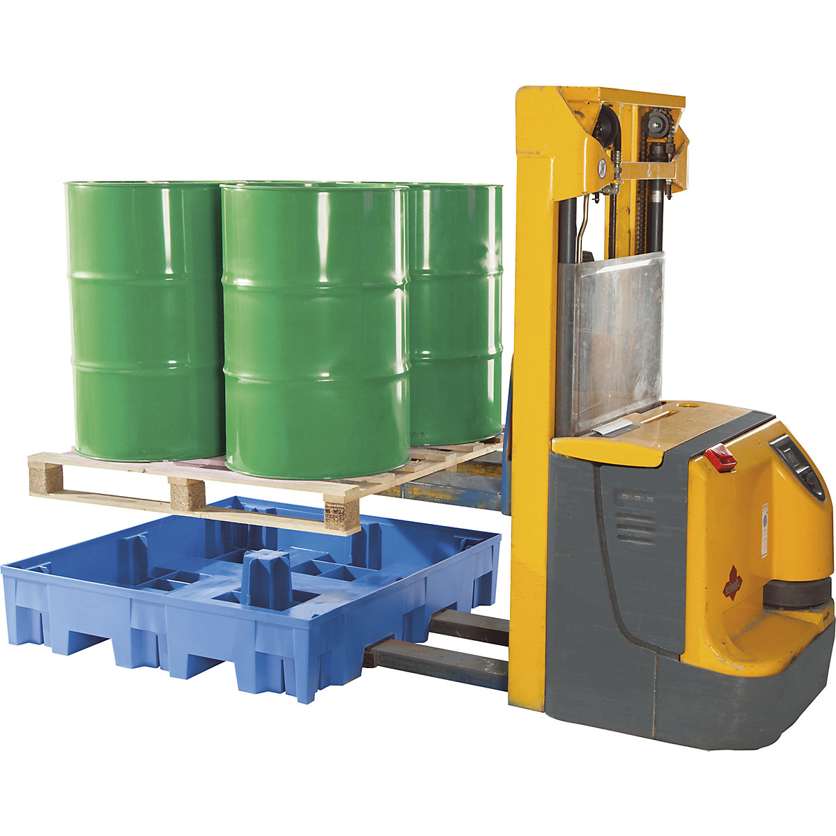 PE-Auffangwanne für 4 x 200-l-Fässer asecos (Produktabbildung 5)-4