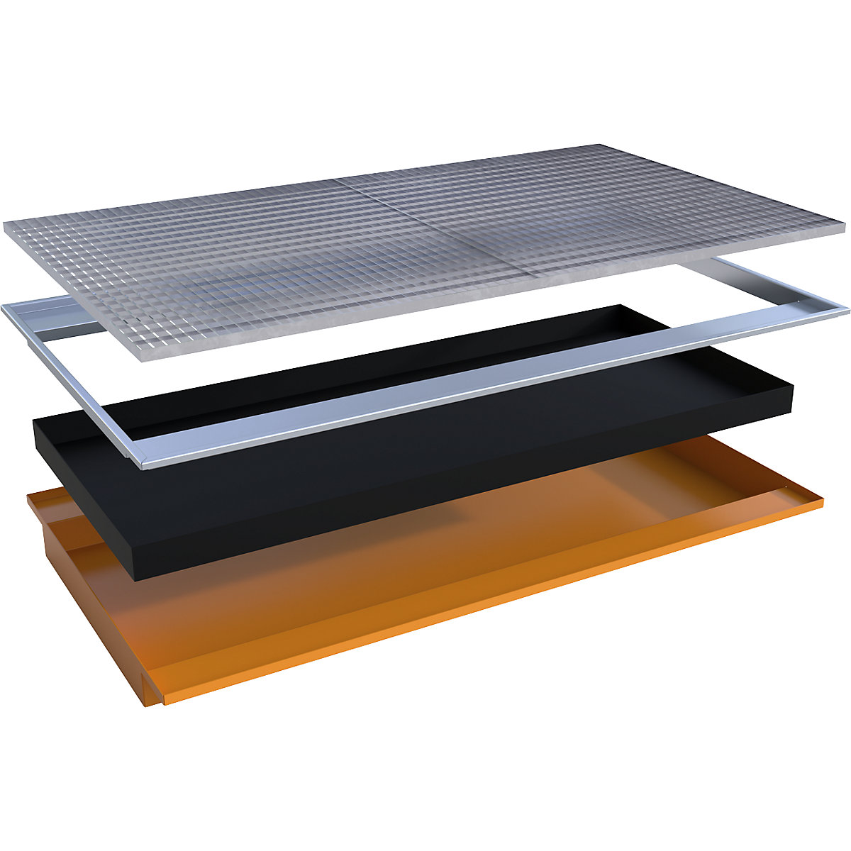 Regal-Einhängewanne eurokraft pro (Produktabbildung 2)-1