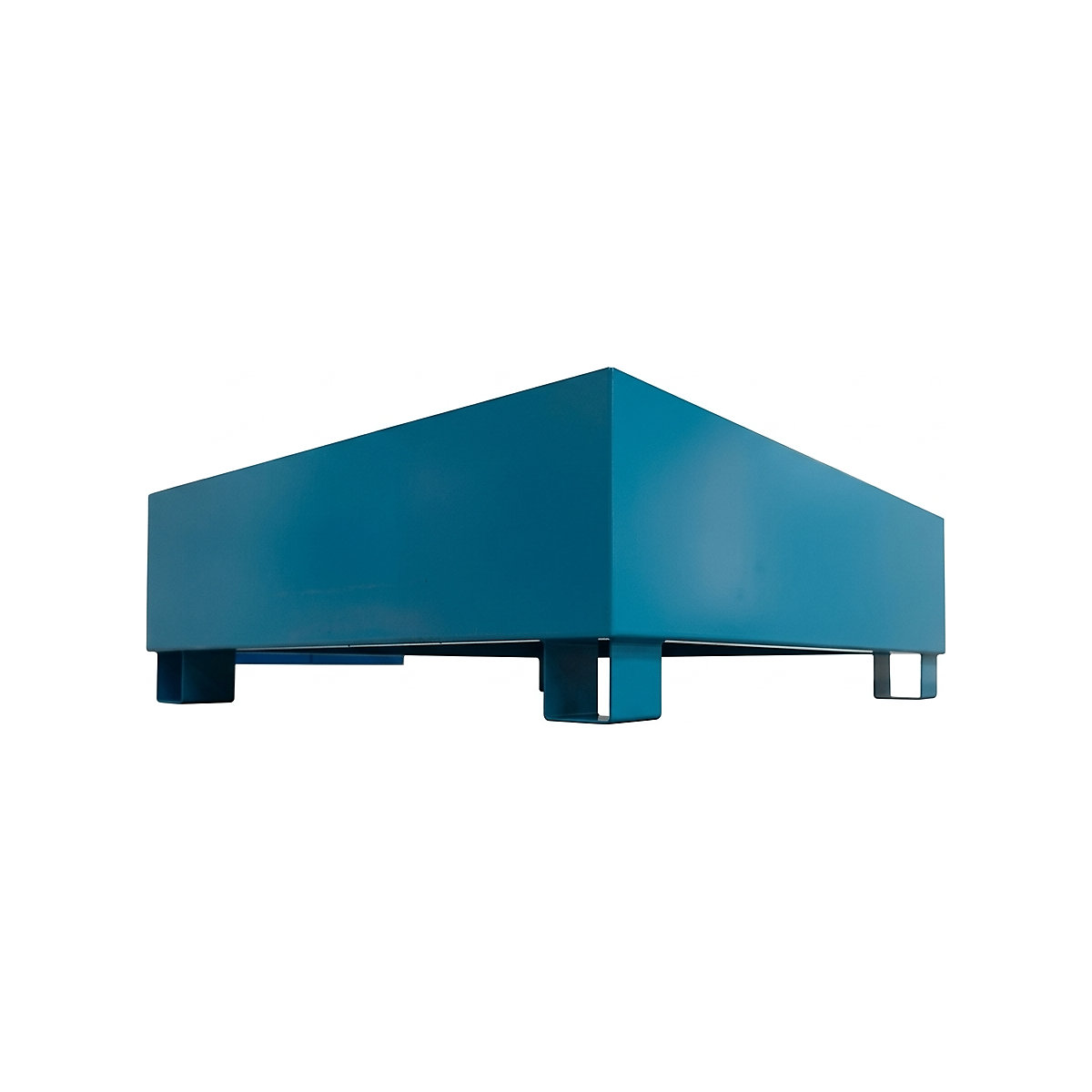 Stahl-Auffangwanne für 200-l-Fässer, mit Zulassung eurokraft basic (Produktabbildung 3)-2