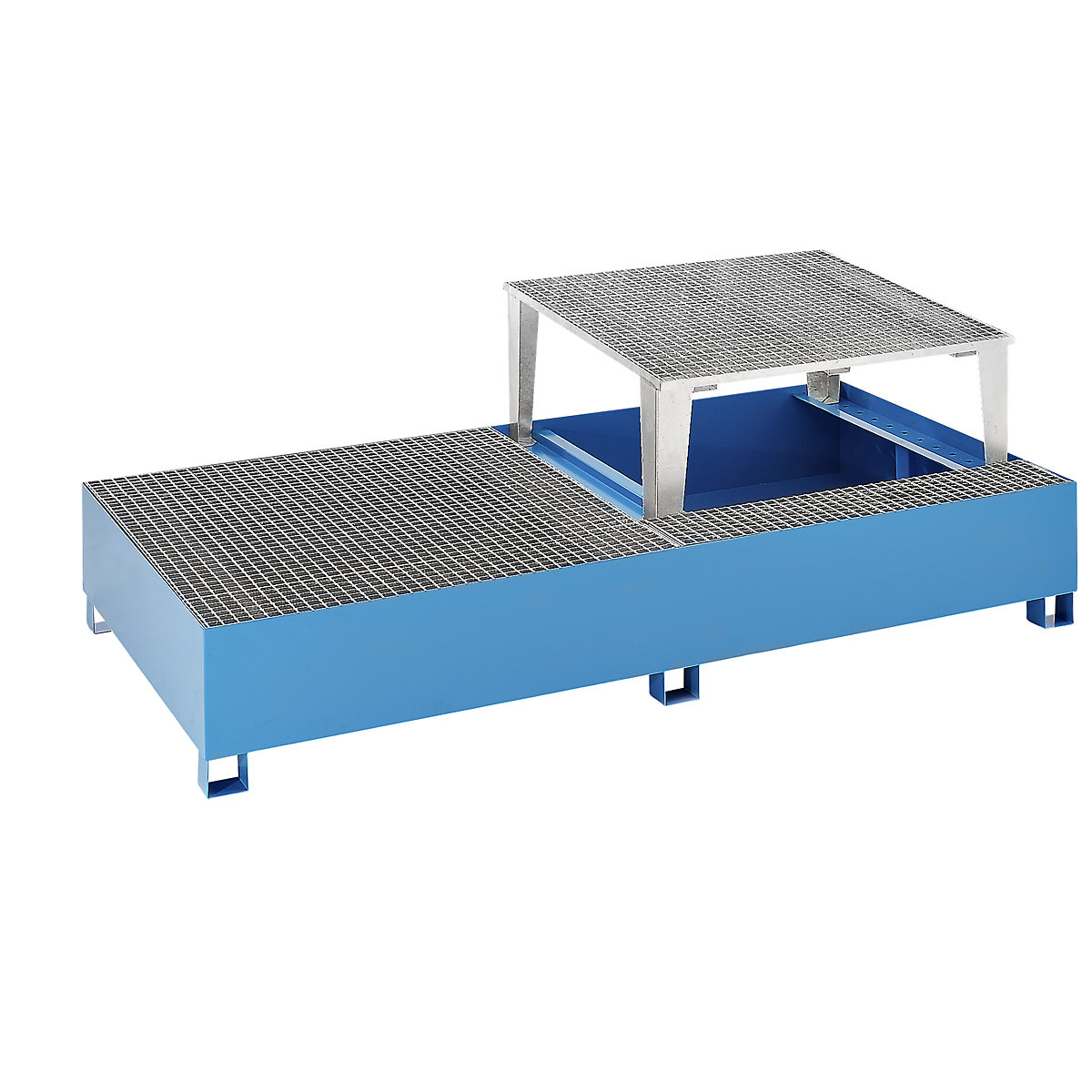 Stahl-Auffangwanne für Tankcontainer IBC/KTC eurokraft basic