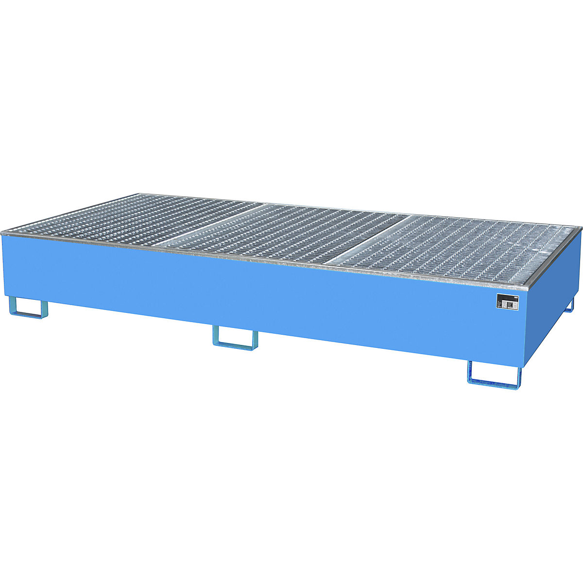 Stahl-Auffangwanne mit PE-Einsatz eurokraft pro (Produktabbildung 3)-2