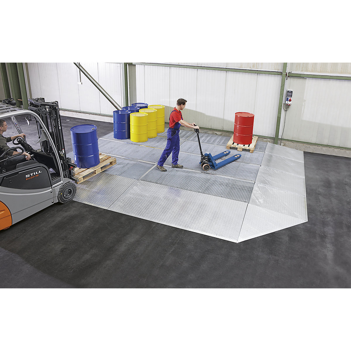 Verzinkte Stahl-Flachwanne LaCont (Produktabbildung 3)-2