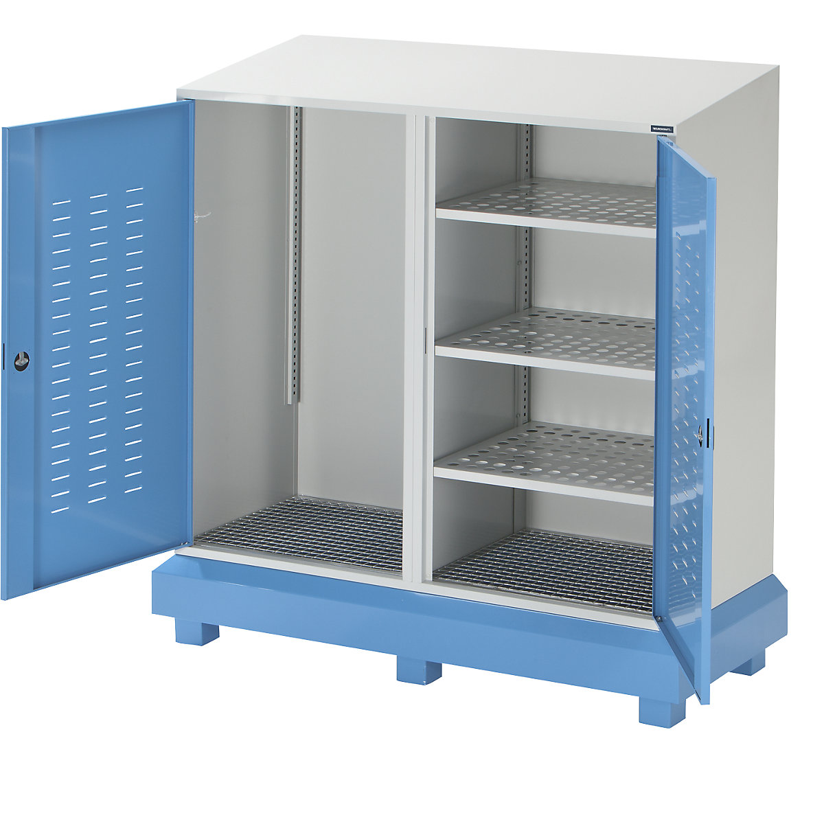 Fass- und Kleingebinde-Gefahrstoff-Depot eurokraft pro (Produktabbildung 4)-3