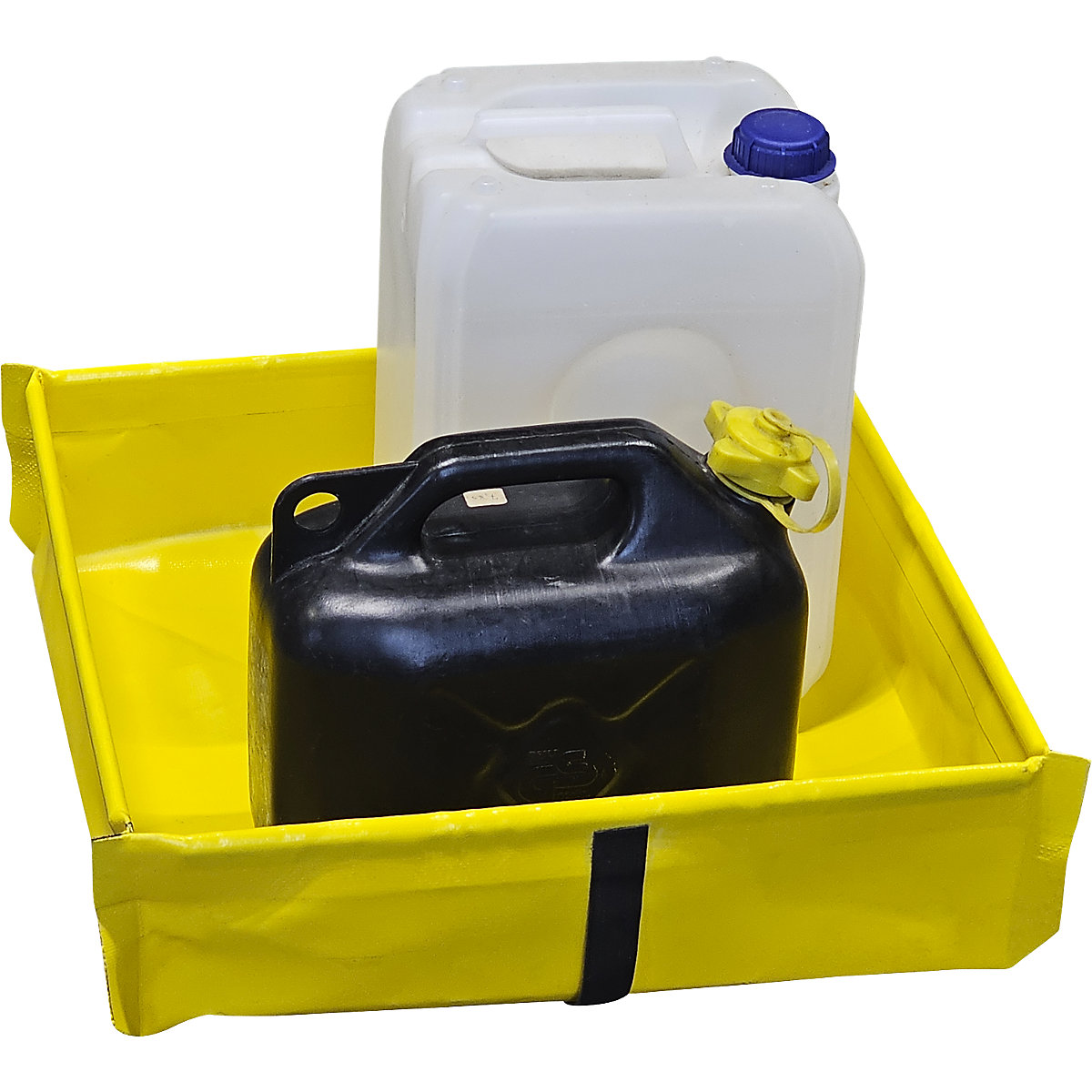 eurokraft basic Small Container Folding Tub Yellow 5