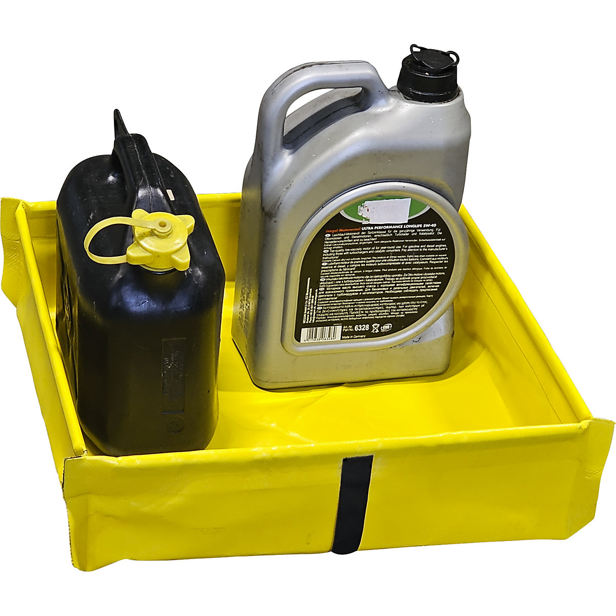 eurokraft basic Small Container Folding Tub Yellow 8