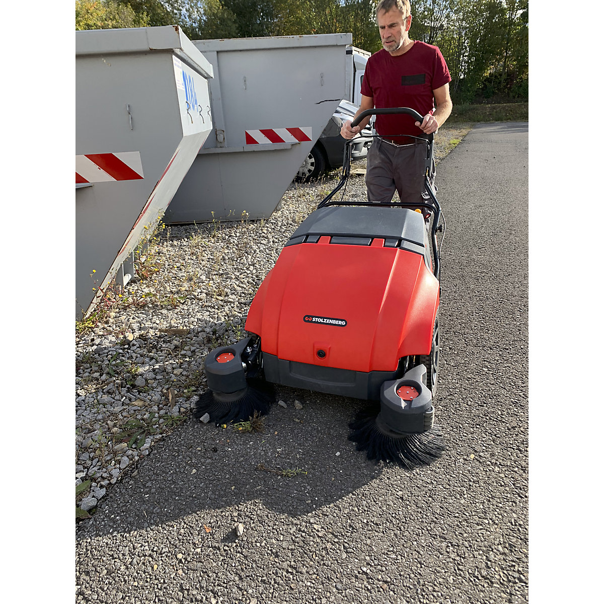 Kehrmaschine Twin Sweep 900 (Produktabbildung 4)-3