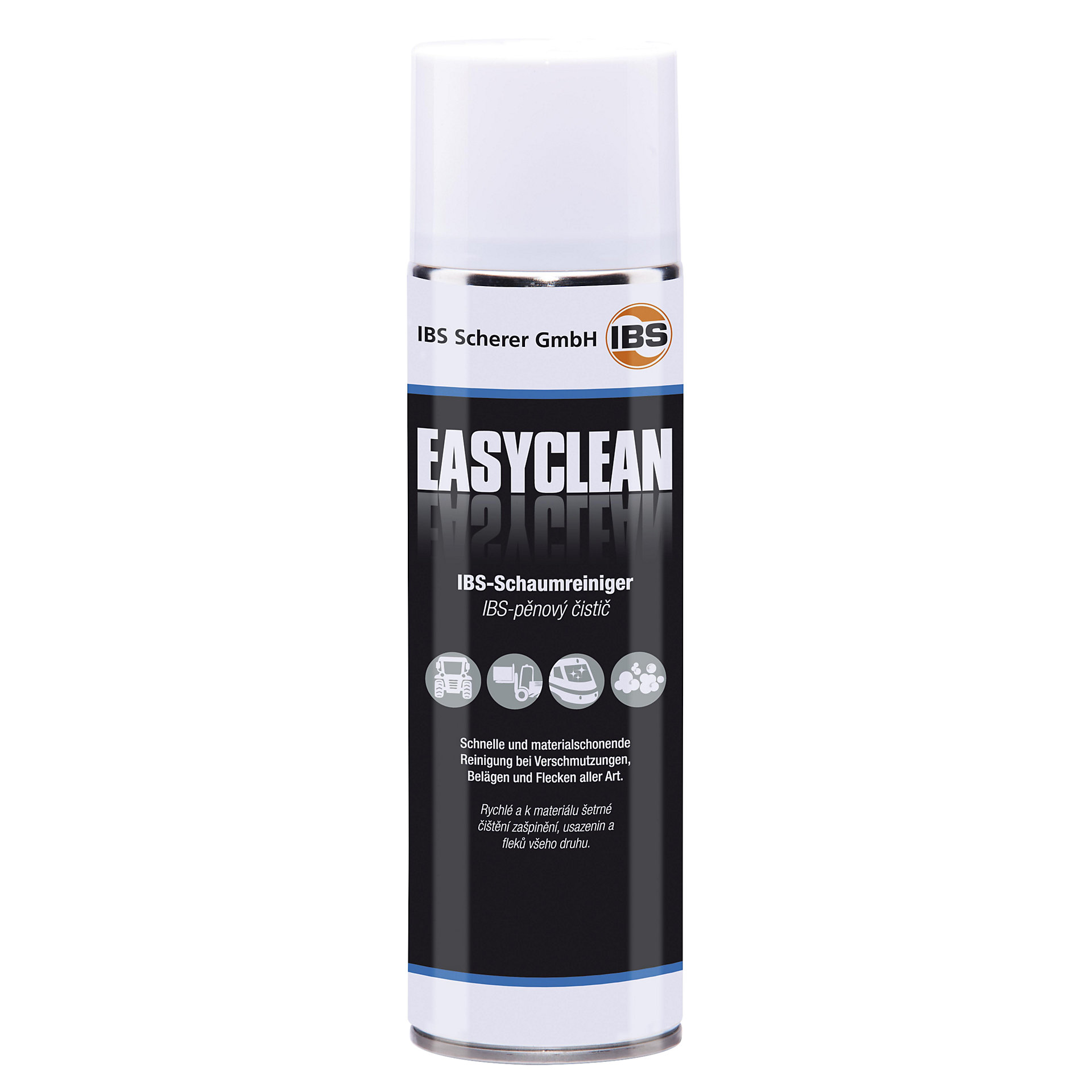 SaleSchaumreiniger EASYCLEAN IBS SchererVE 12 Dosen-28%Netto 72,90 €52,37 €VE 12 Stück 8,73 € / Liter(1)+Bonus 5-8 Werktage