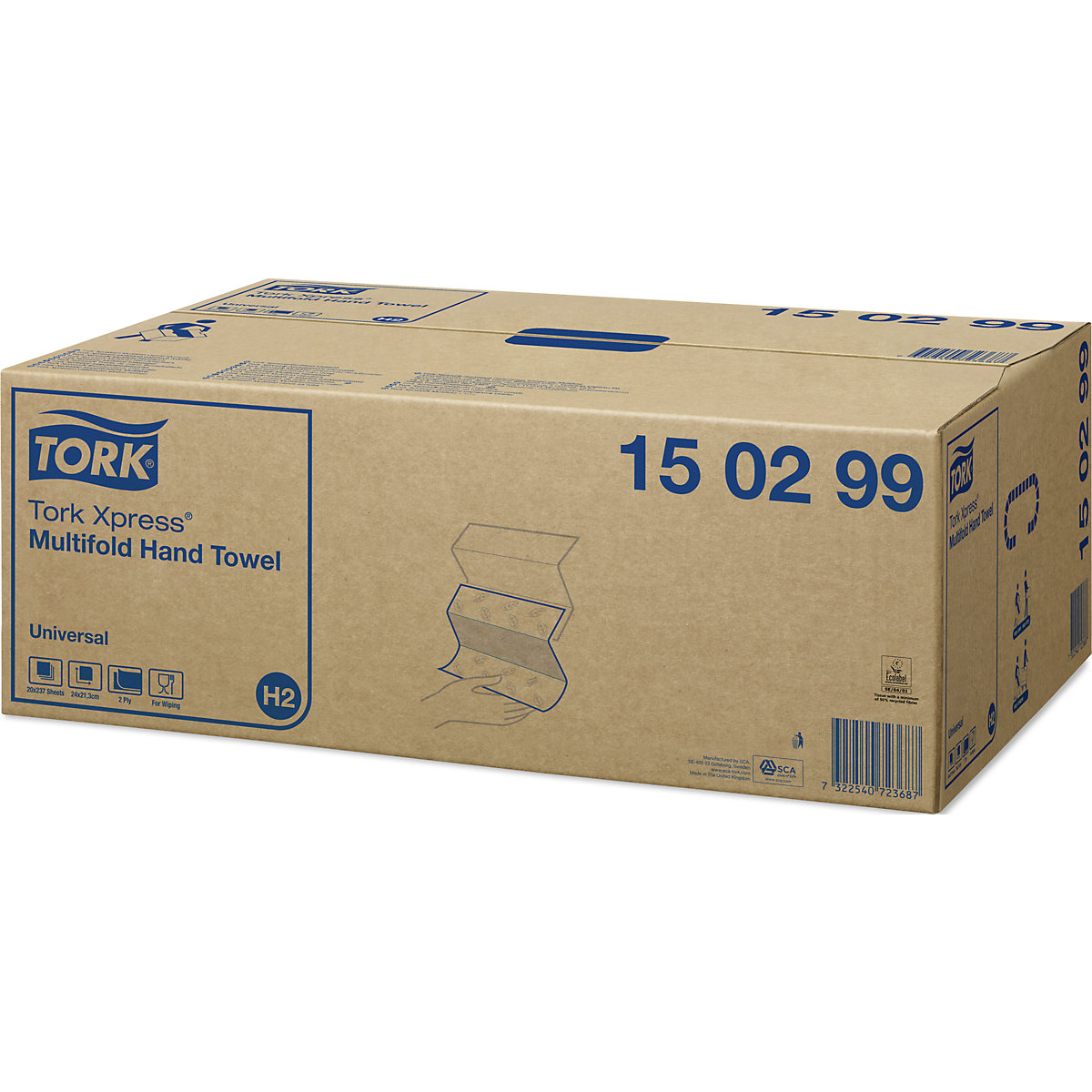 Falthandtücher Xpress® TORK (Produktabbildung 5)-4