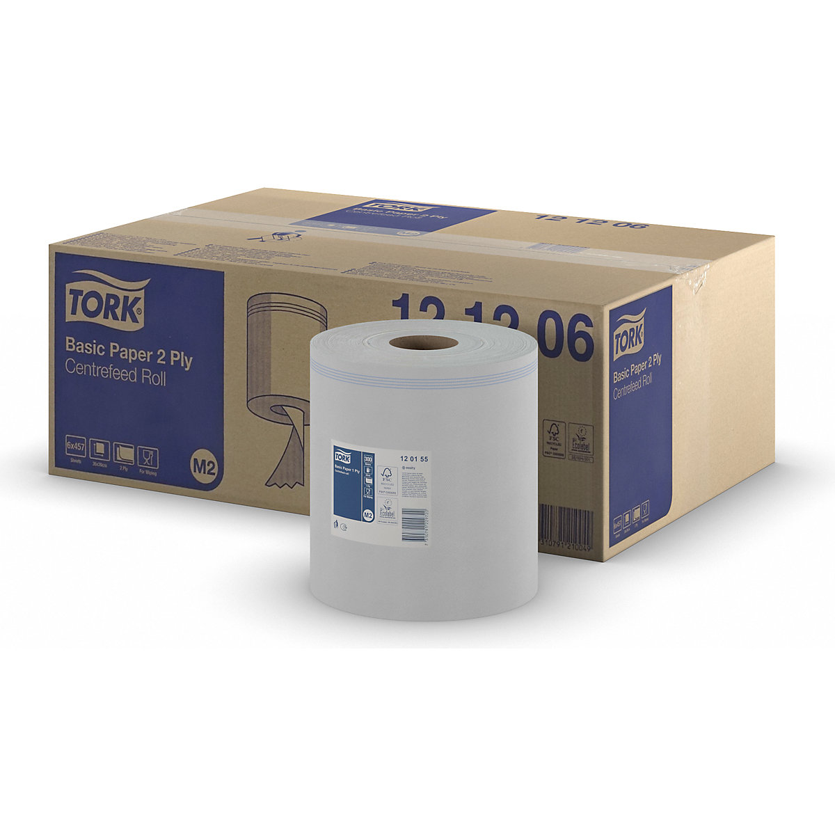 Standard-Papierwischtücher Innenabrollung TORK (Produktabbildung 12)-11