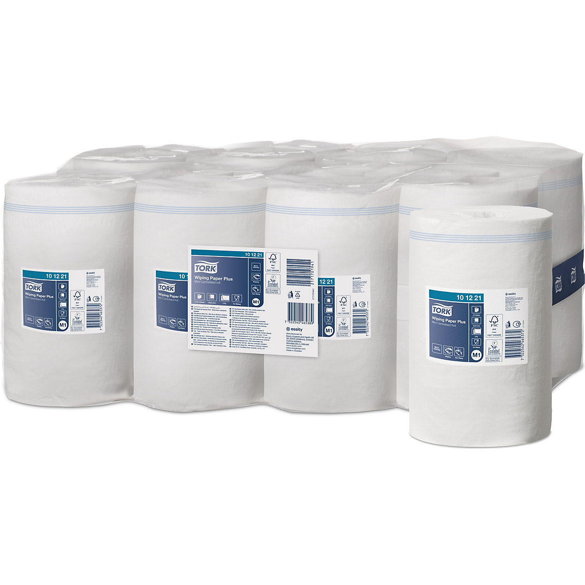 Starke Mehrzweck-Papierwischtücher Mini Innenabrollung TORK (Produktabbildung 4)-3