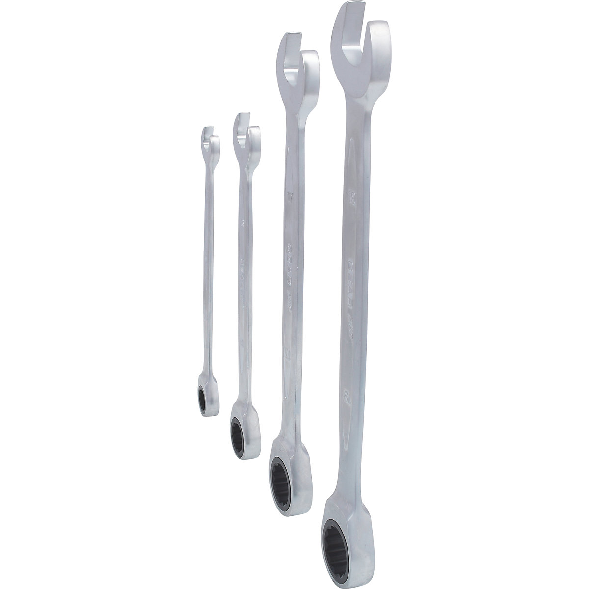 Set de chei inelare cu clichet GEARplus – KS Tools (Imagine produs 4)-3