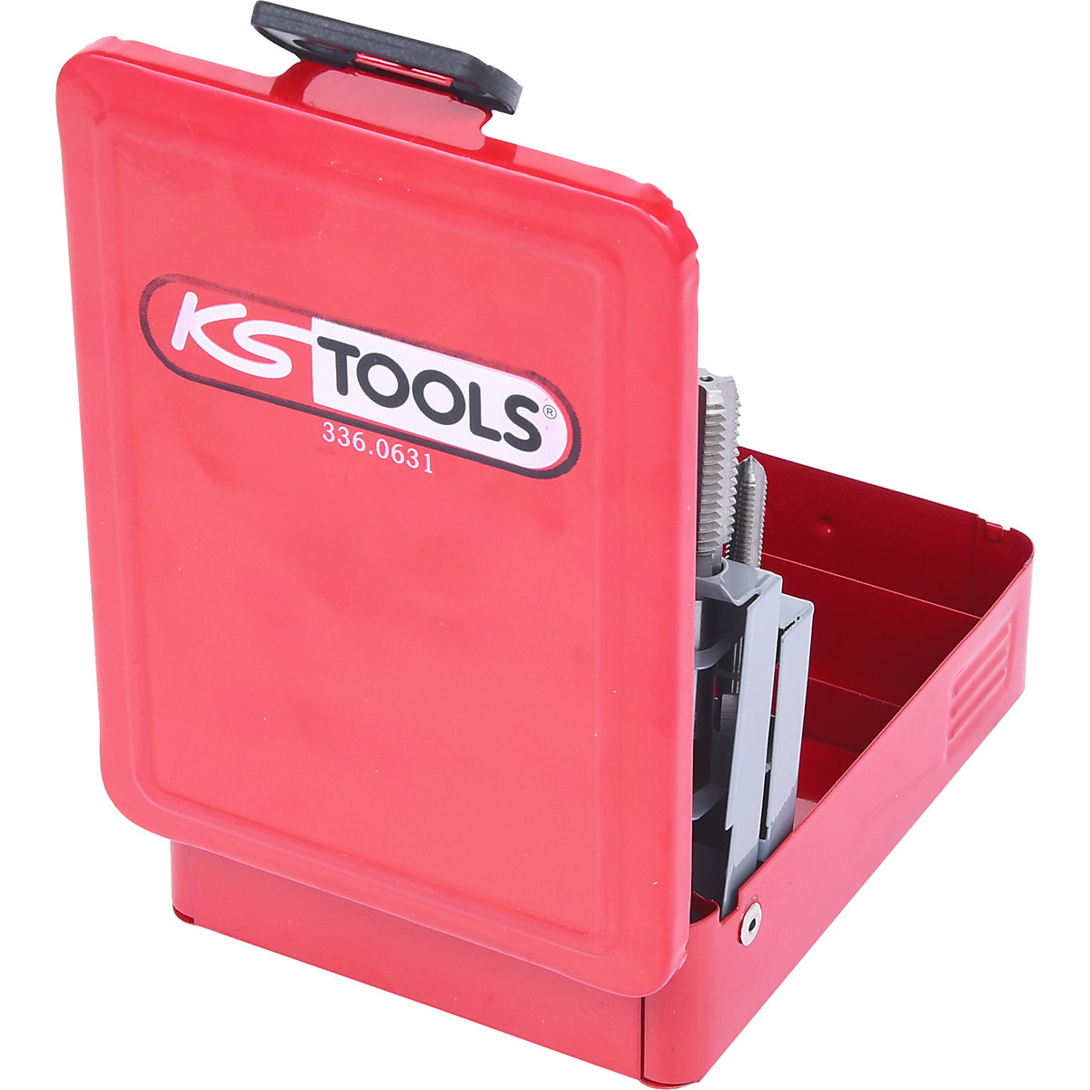 Set de tarozi pentru filetare manuală HSS Co M – KS Tools (Imagine produs 4)-3
