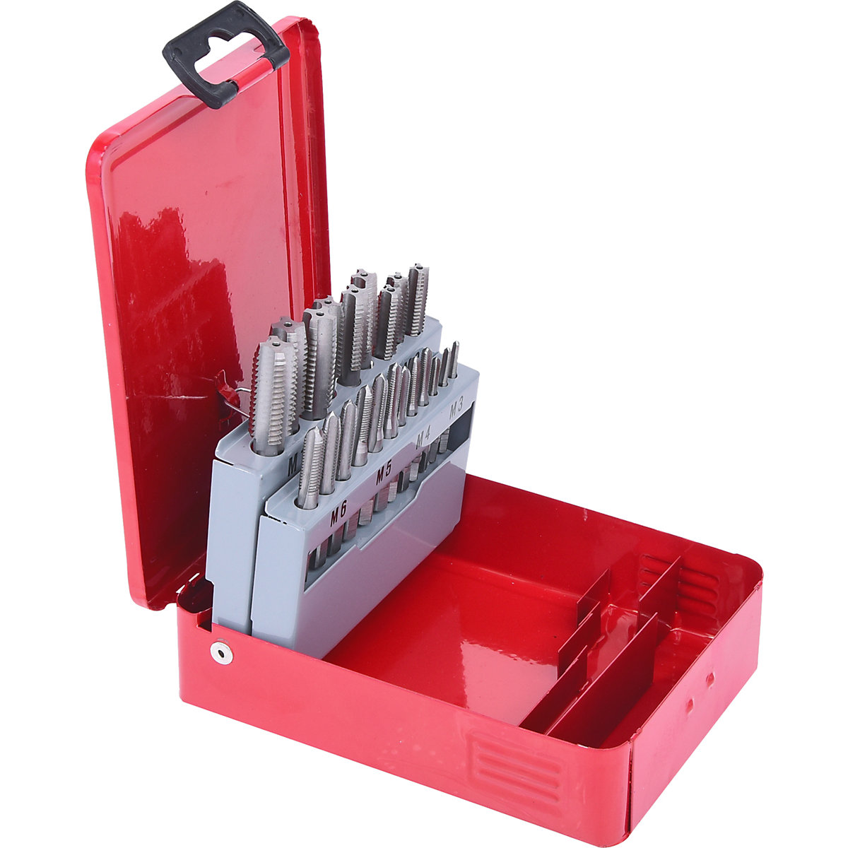 Set de tarozi pentru filetare manuală HSS Co M – KS Tools (Imagine produs 3)-2