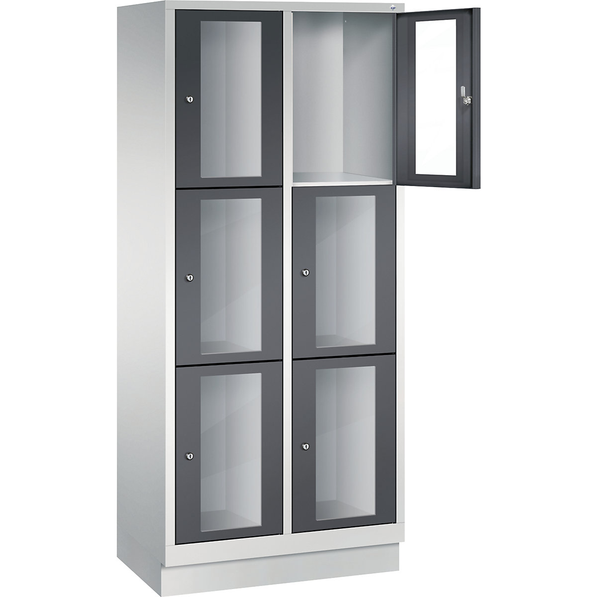 Ormar s pretincima CLASSIC, visina pretinca 510 mm, s podnožjem – C+P (Prikaz proizvoda 11)