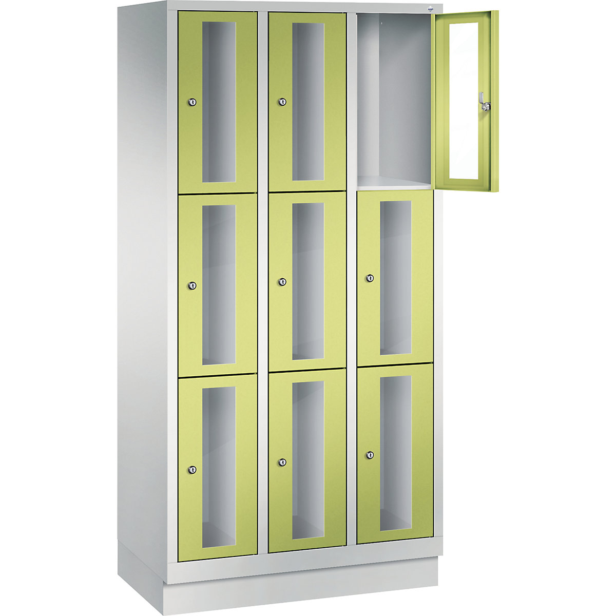 Ormar s pretincima CLASSIC, visina pretinca 510 mm, s podnožjem – C+P (Prikaz proizvoda 13)
