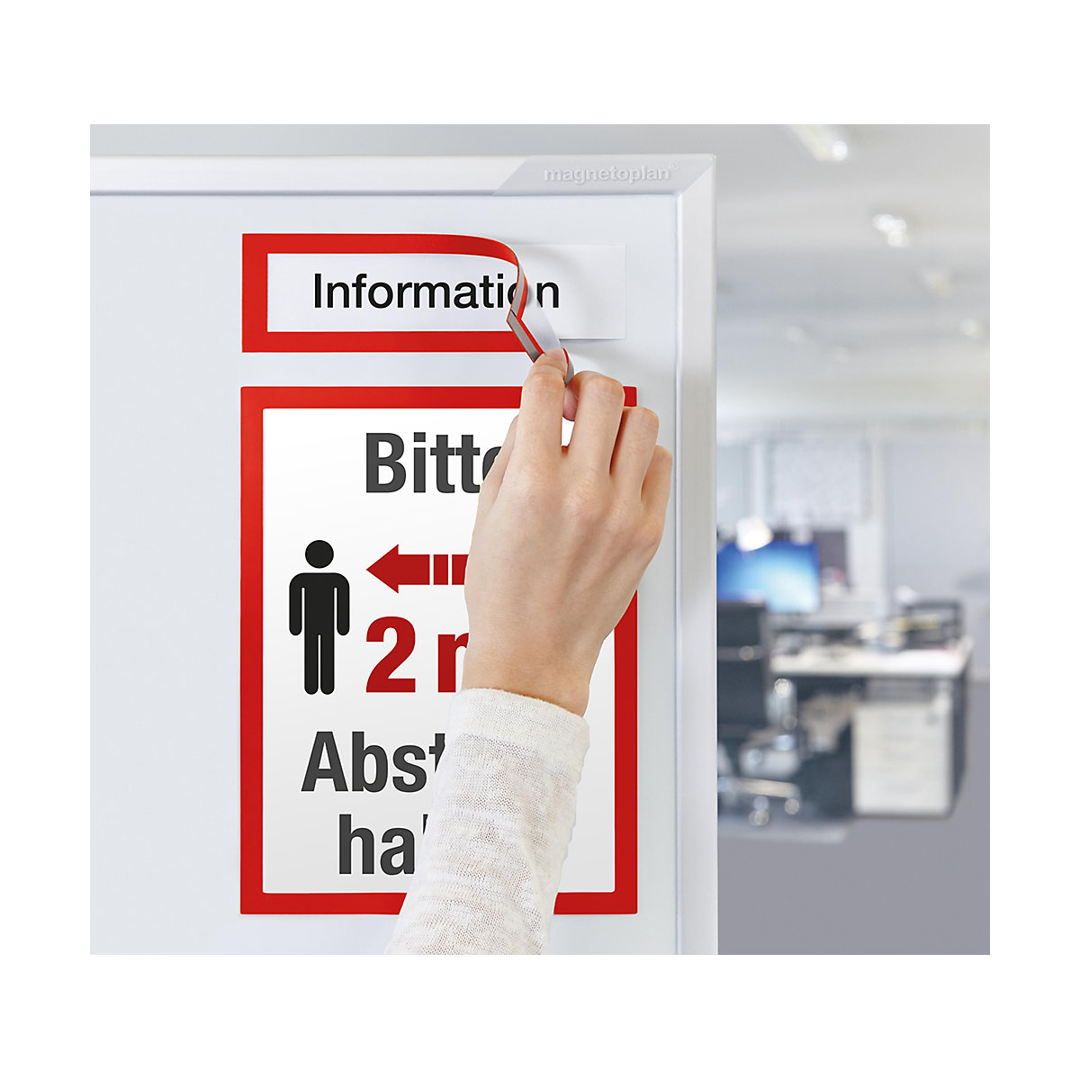 Informacijski džep magnetofix – magnetoplan (Prikaz proizvoda 2)-1