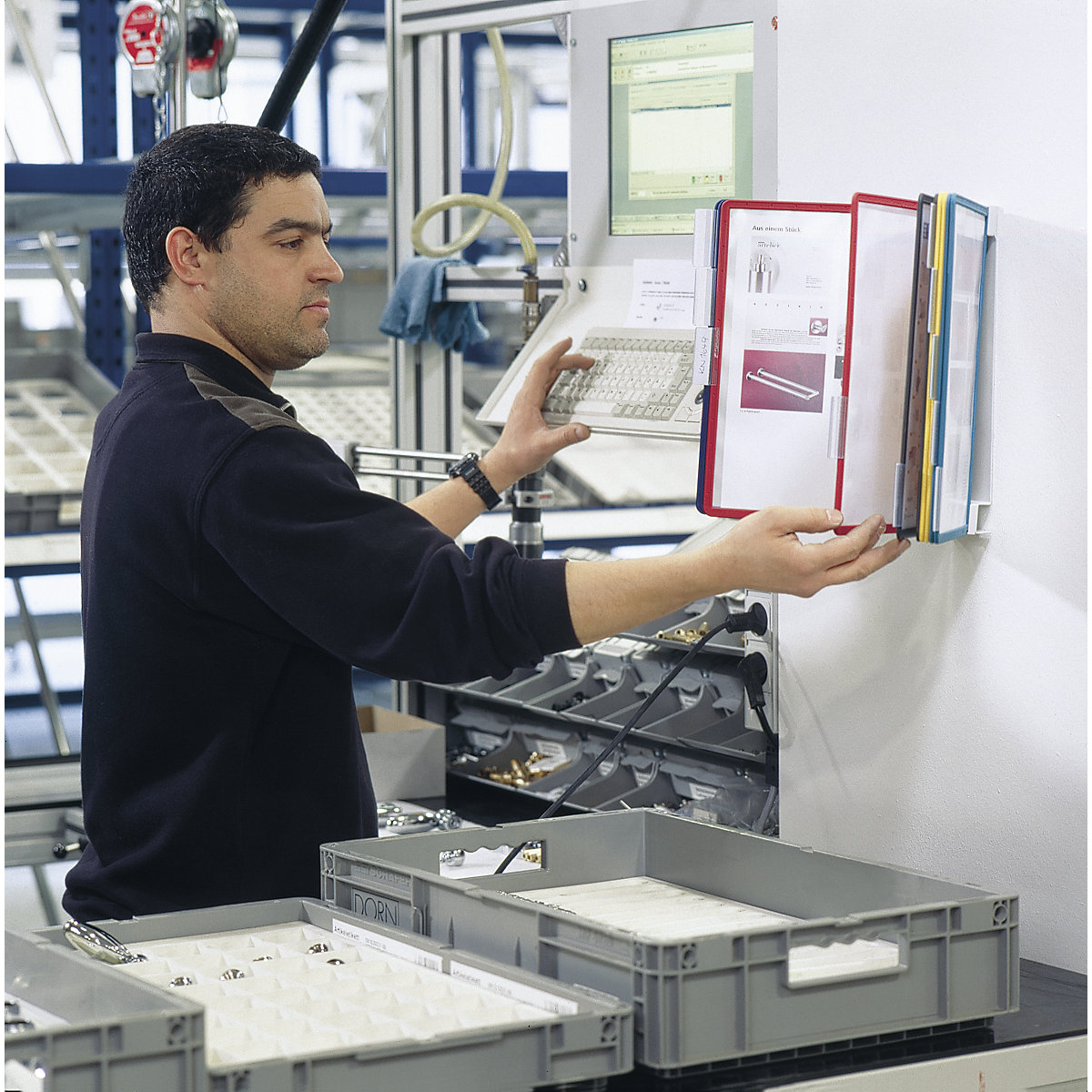 Komplet držača za zid – DURABLE (Prikaz proizvoda 2)-1