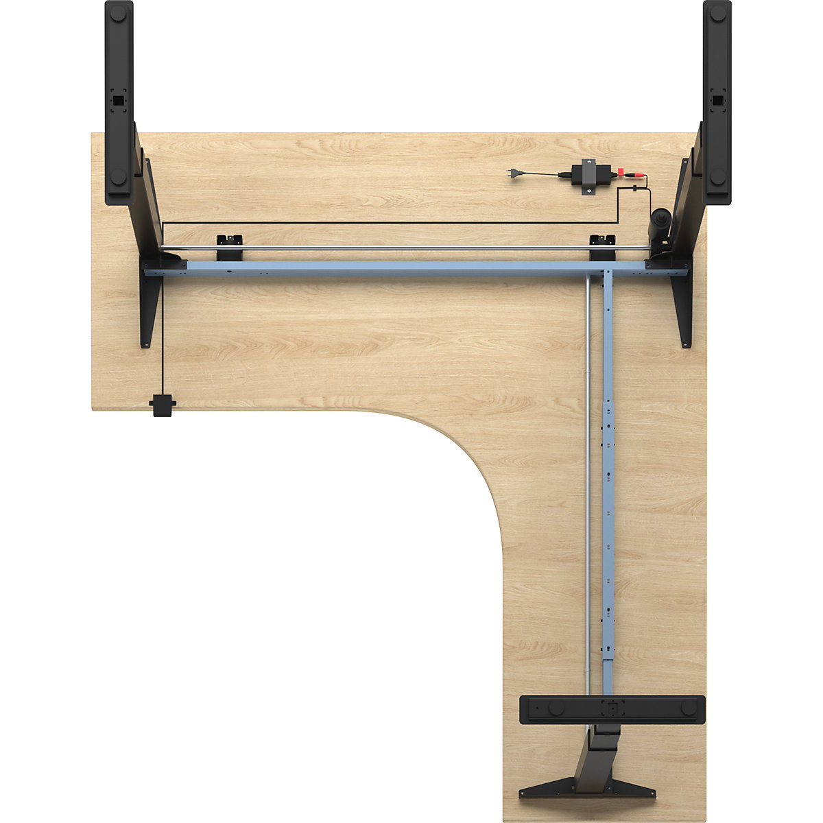 Pisaći stol Atlanta, električno namještanje visine (Prikaz proizvoda 5)-4