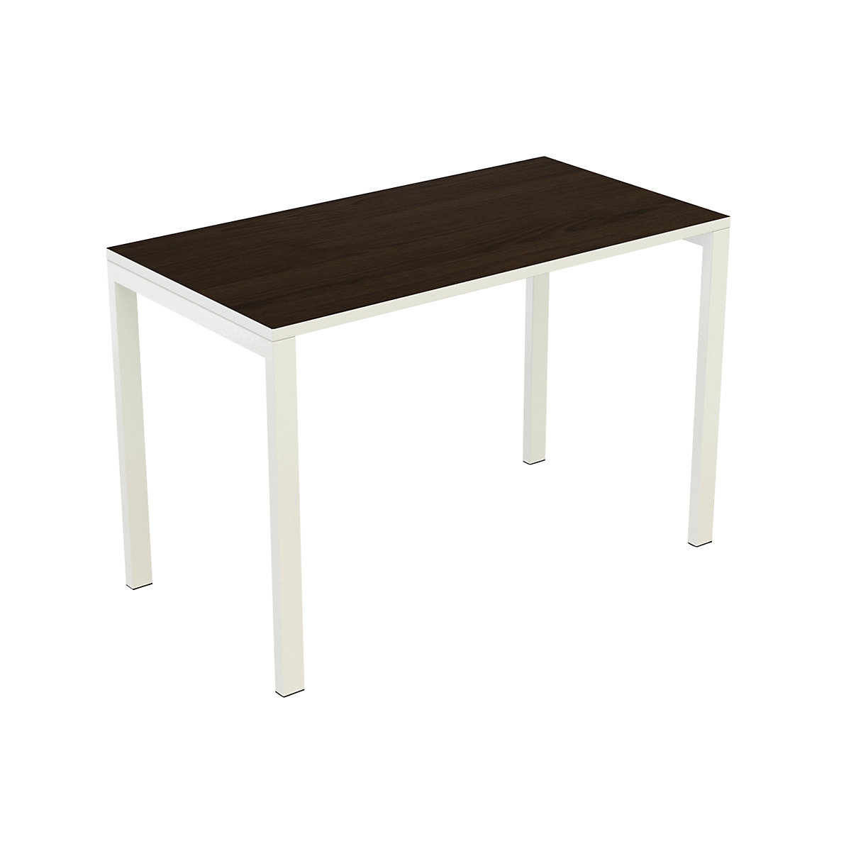 Kompaktni pisaći stol easyDesk® – Paperflow, VxŠxD 750 x 1140 x 600 mm, imitacija Wenge drva-2