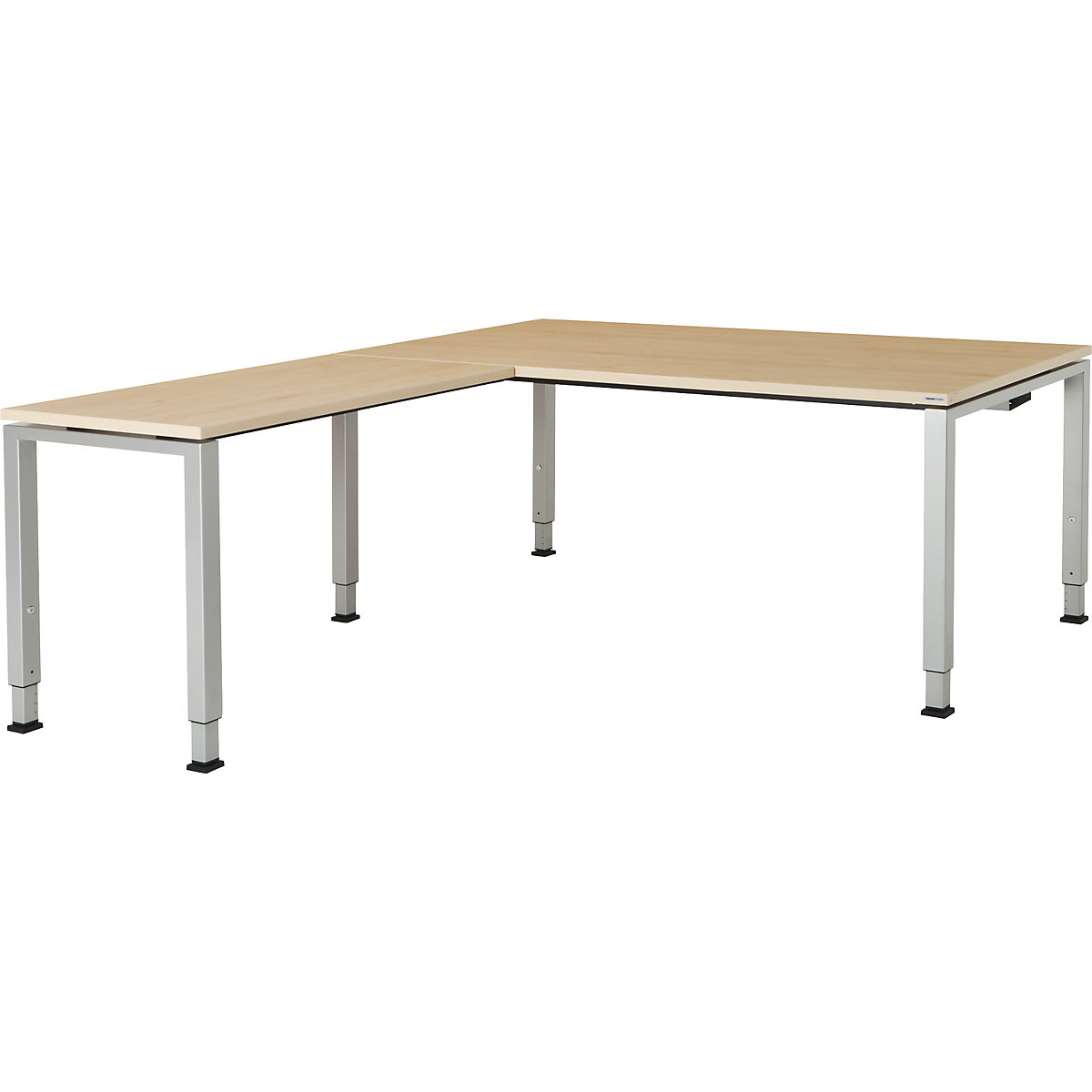 Pisaći stol, povezan, kvadratno/pravokutno podnožje - mauser