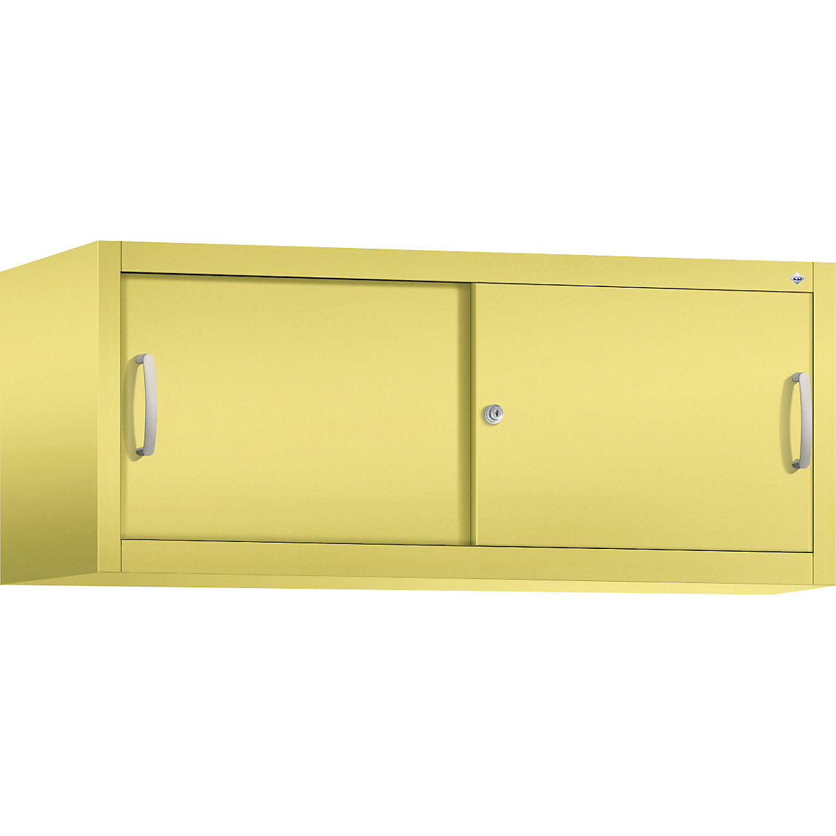 Dogradni ormar s kliznim vratima ACURADO – C+P, VxŠxD 500 x 1200 x 500 mm, u sumpor žutoj boji-8